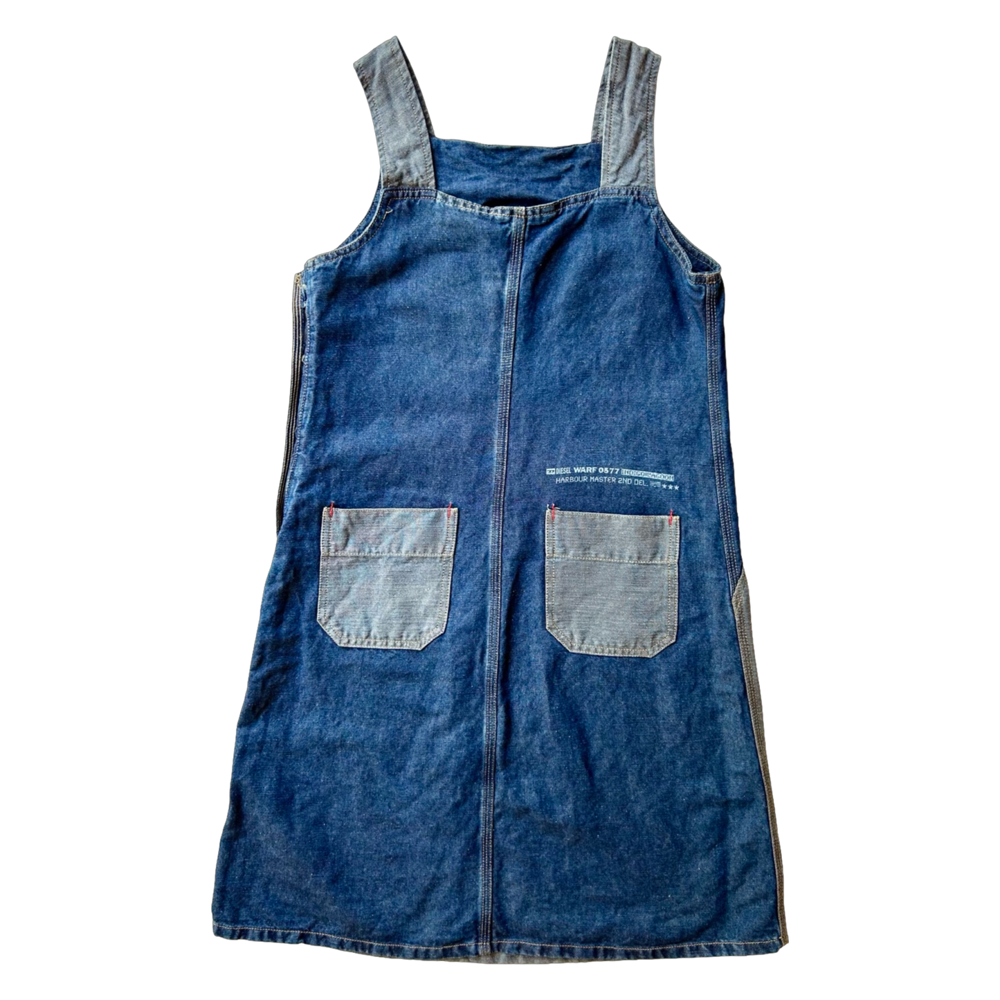 2000s Diesel Two-Tone Denim Dress ✮ Size S/M