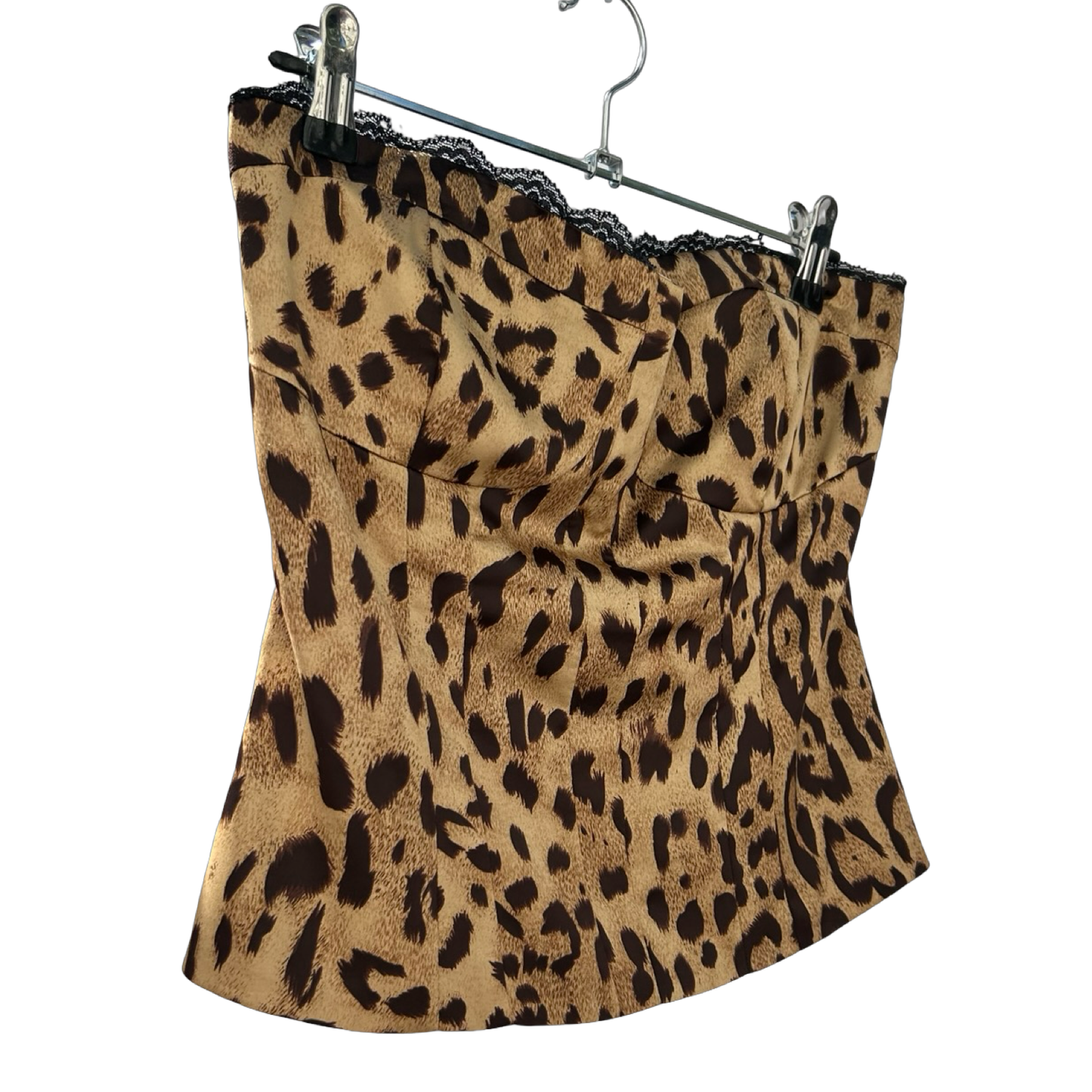 Leopard Print Corset Top ✮ Size 10