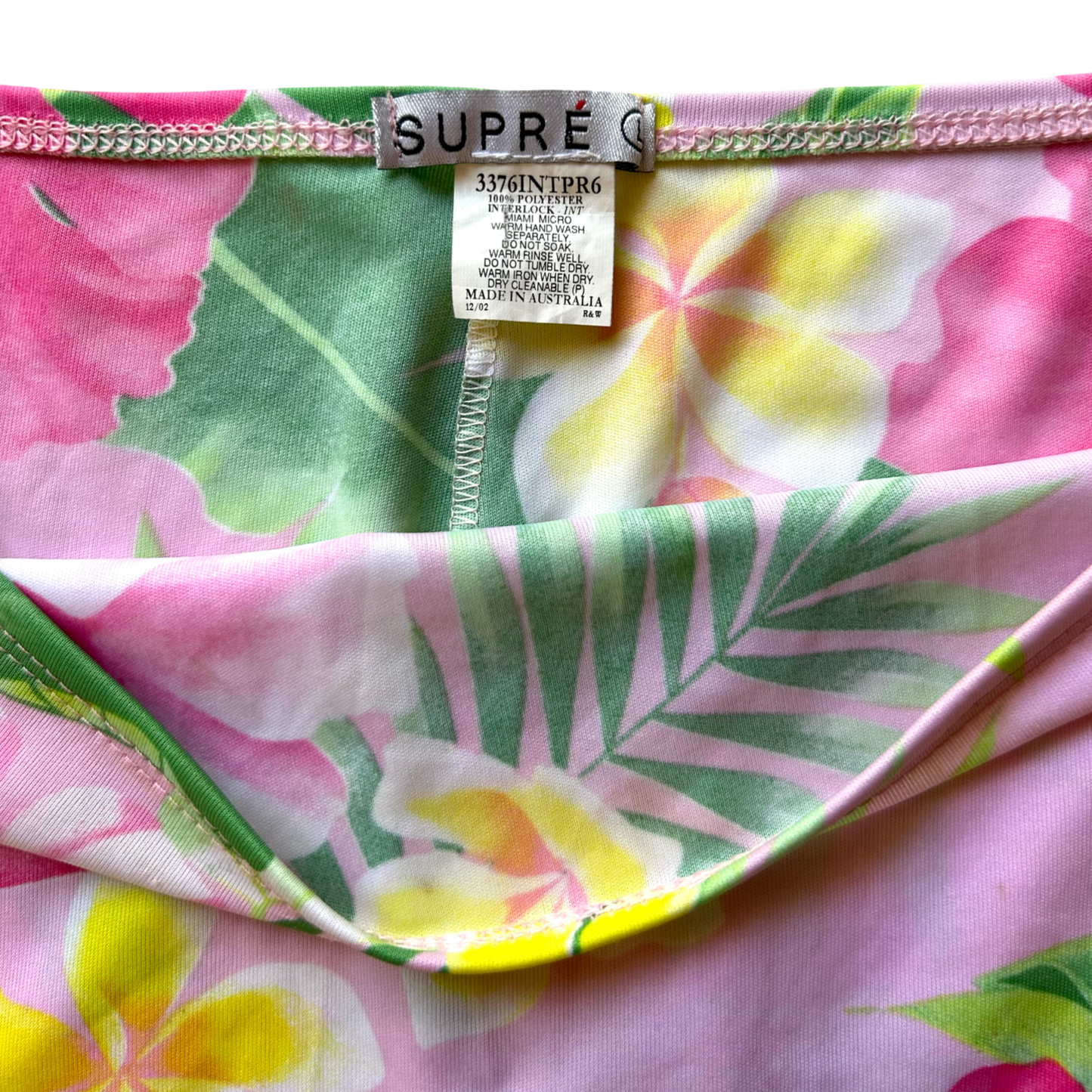 Y2K Supre Floral Mini Skirt ✮ Size L