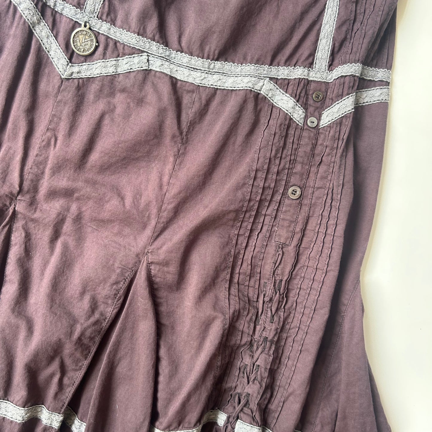 Vintage Pleated Midi Skirt ✮ Size XS/S