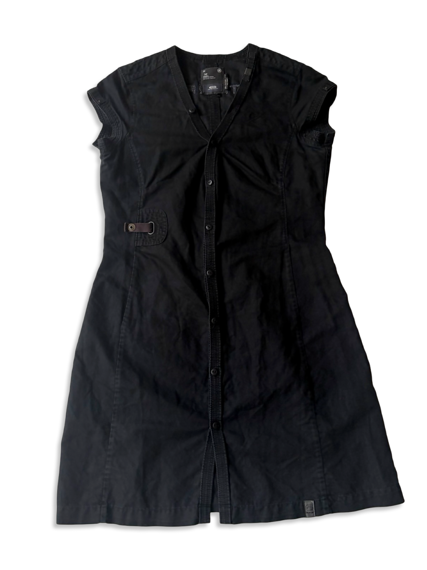 G-Star Raw Black Cargo Dress ✮ Size M