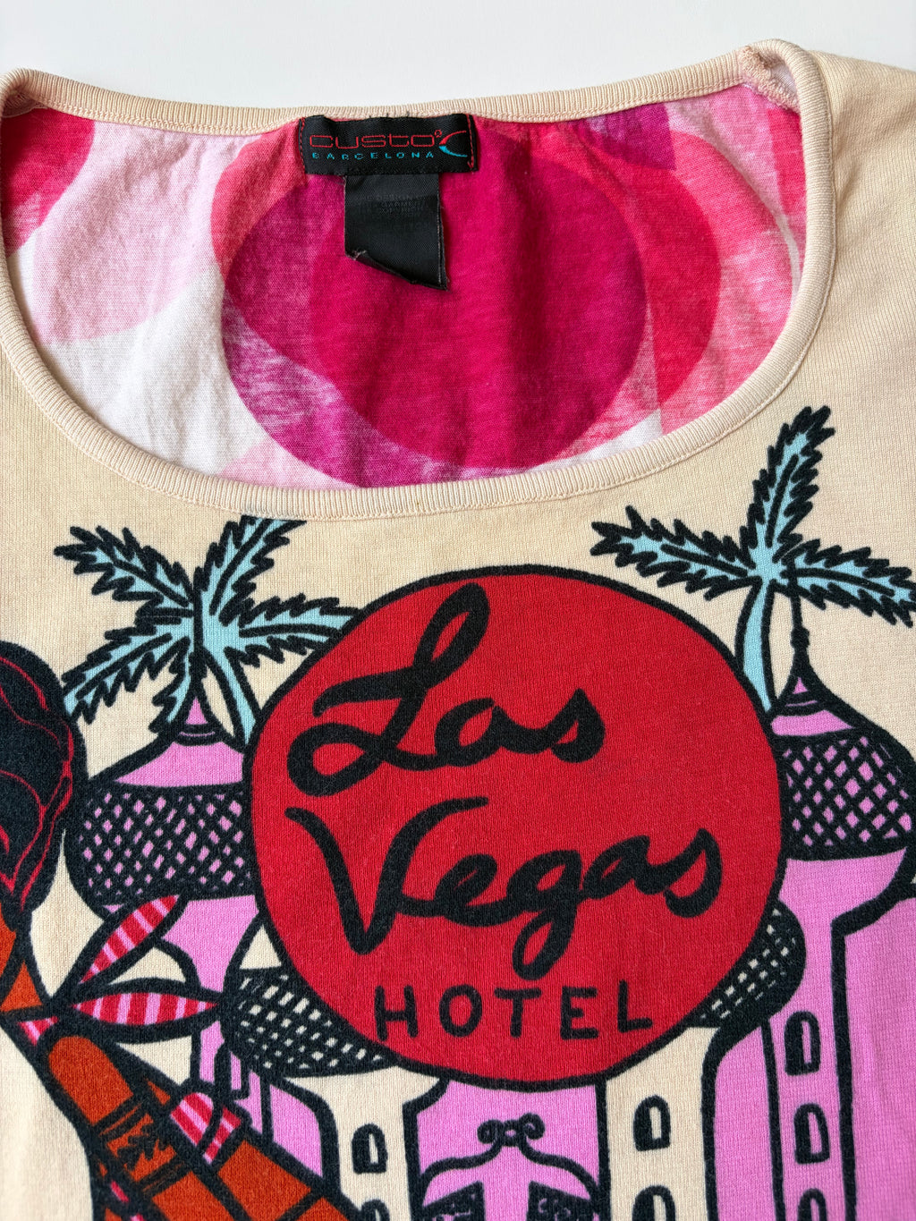 Custo Barcelona Las Vegas Tee ✮ Size S-M*