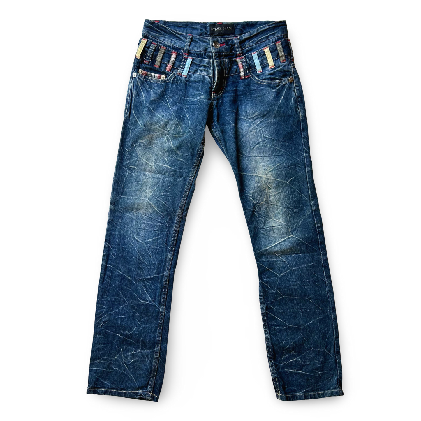 2000s Japanese Punk Jeans ✮ Size S/M