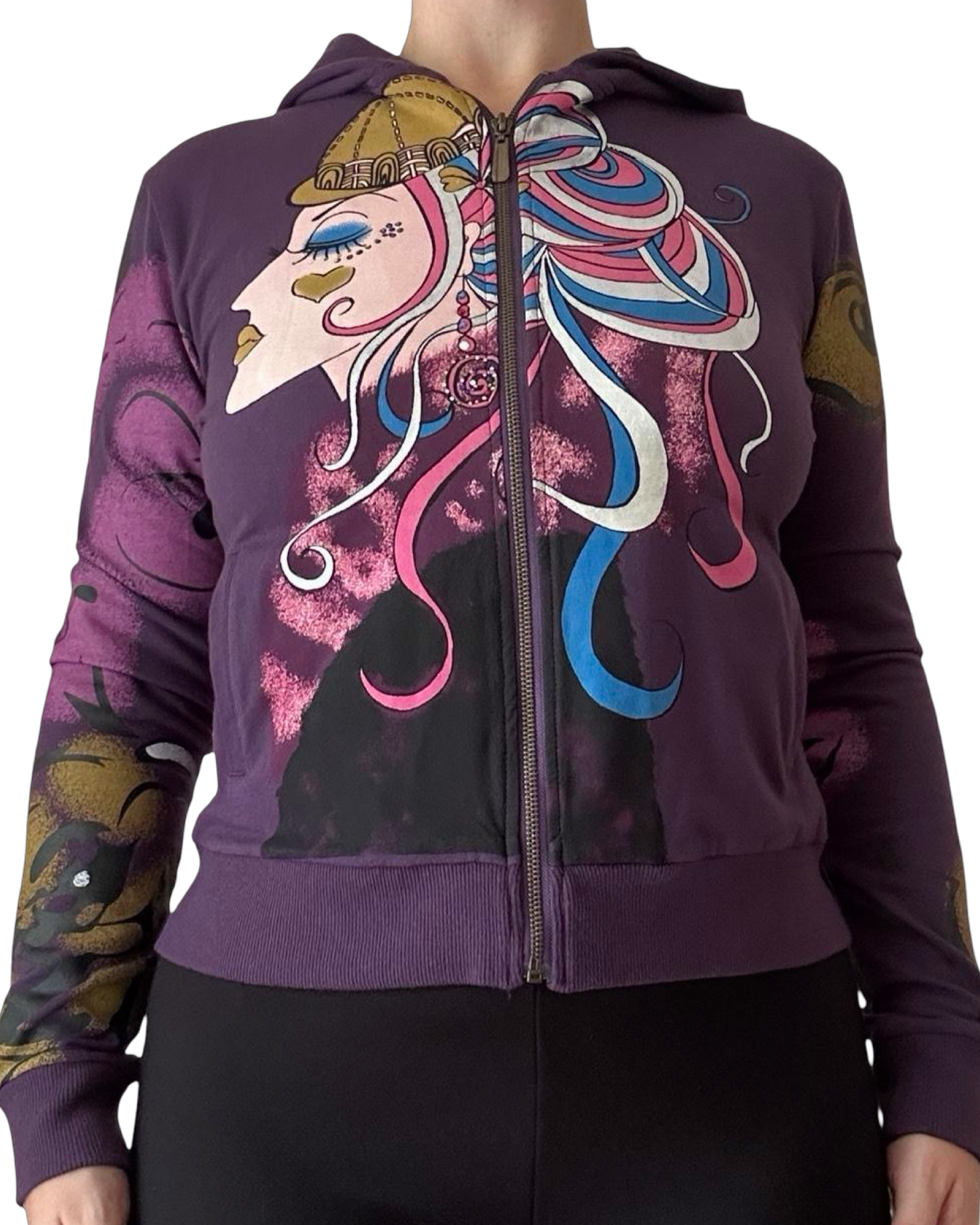 RARE Custo Barcelona Graphic Hoodie  ✮ Size 3