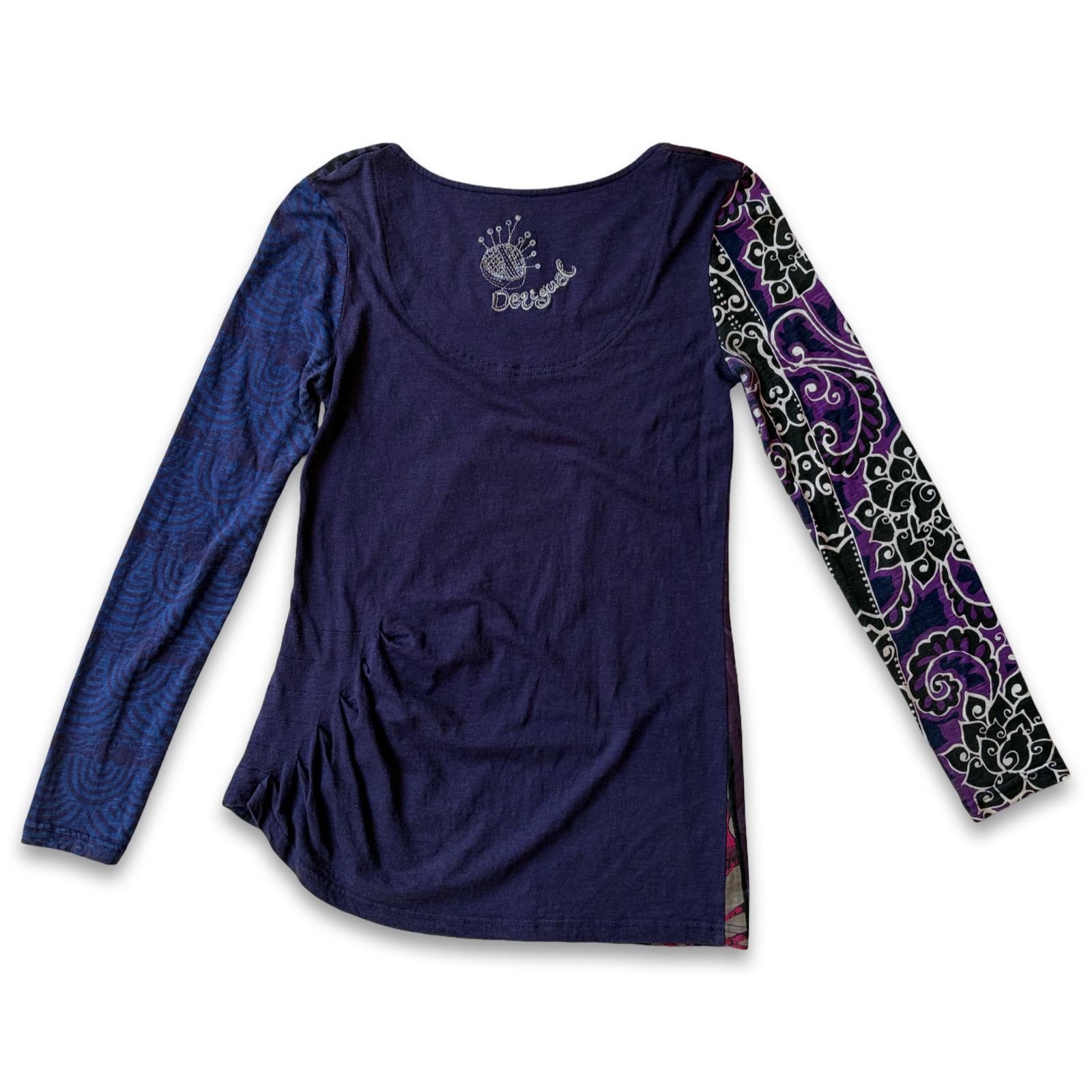 Desigual Beaded Flower Top ✮ Size M