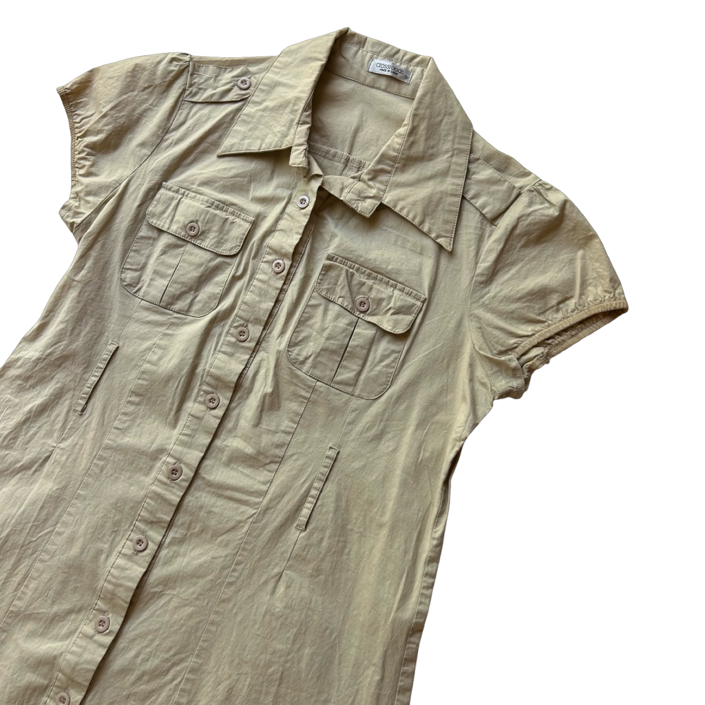 Tan Cargo Dress ✮ Size 12