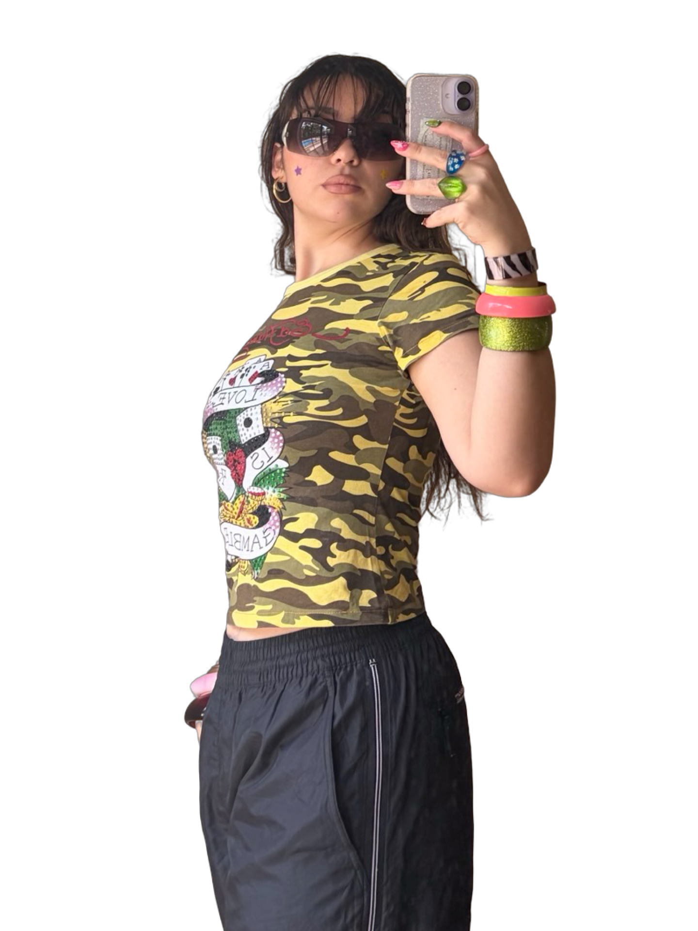 Ed Hardy Camo Tee ✮ Size S/M*