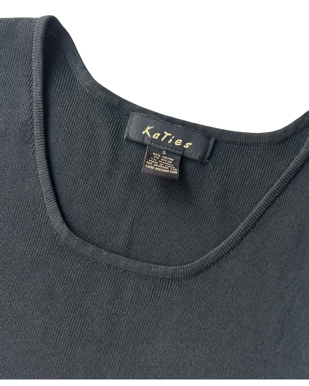 Vintage Katies Black Top ✮ Size S/M