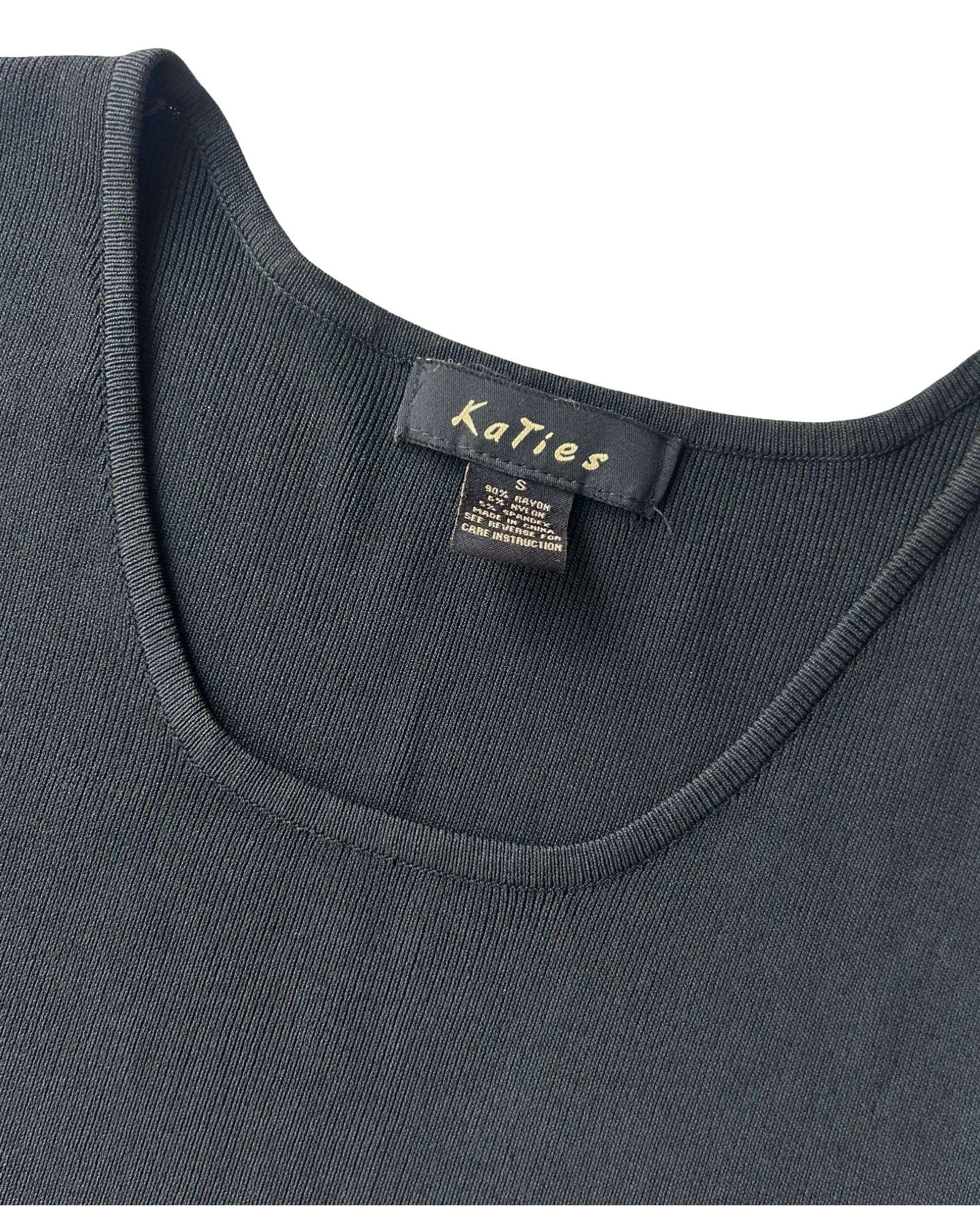 Vintage Katies Black Top ✮ Size S/M