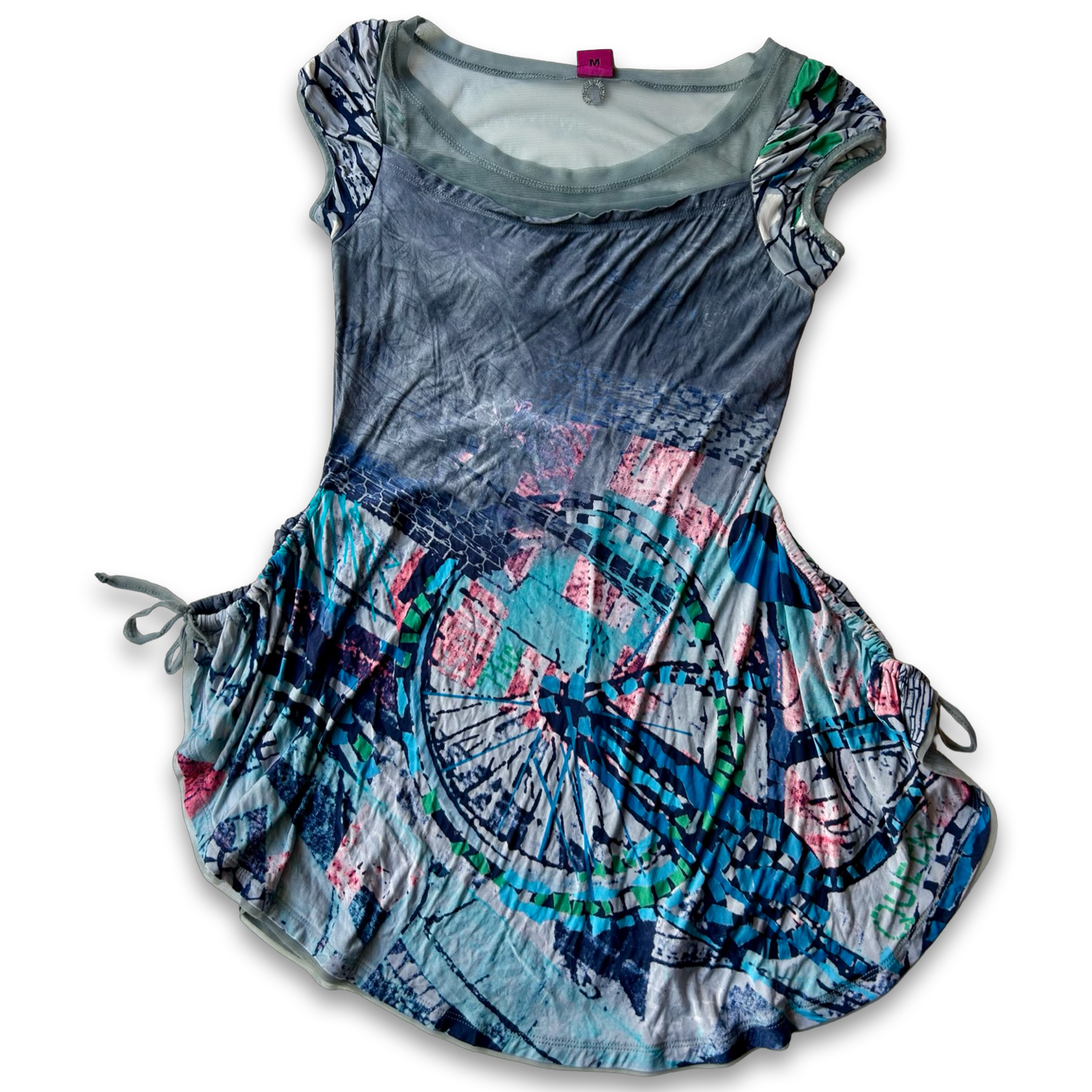 RARE Save The Queen Ruched Tunic Top ✮ Size M