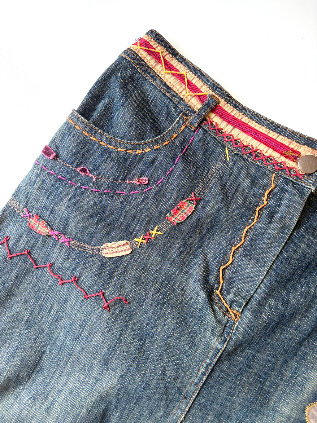 Didier Parakian Denim Skirt ✮ Size 12*