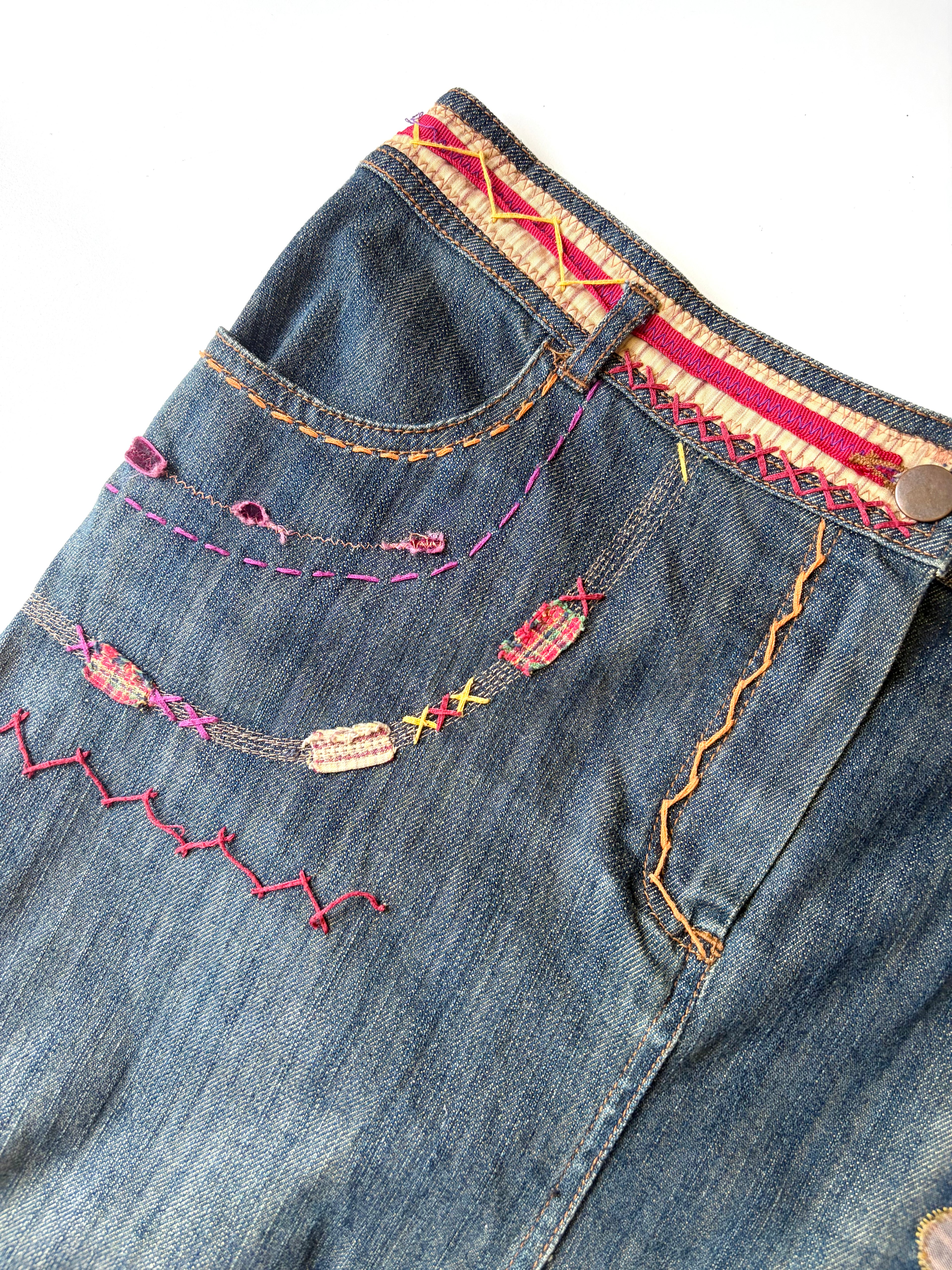 Didier Parakian Denim Skirt ✮ Size 12*