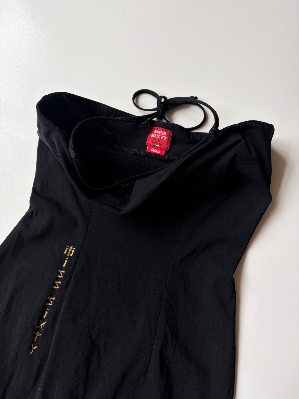 Miss Sixty Gold Dragon Bodycon Dress ✮ Size XS*