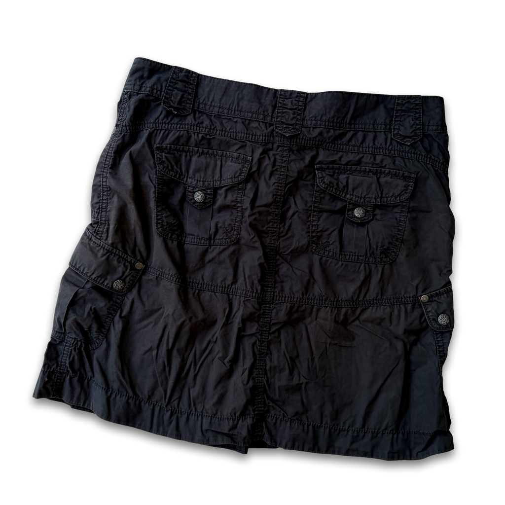 Y2K Esprit black cargo skirt ✮ Size 10