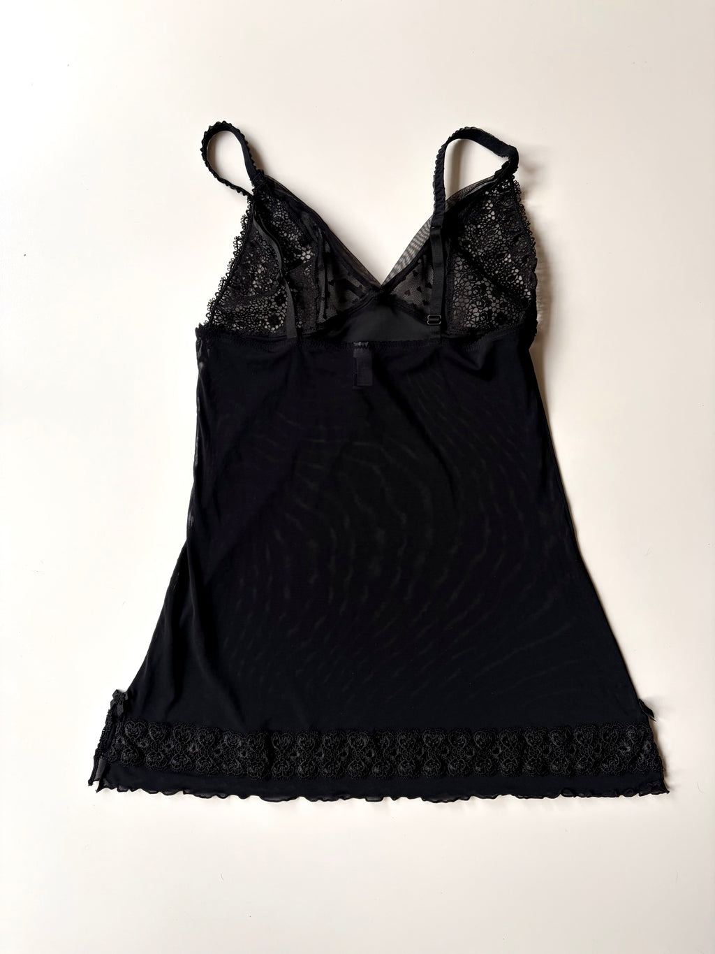 Black Mesh Cami ✮ Size 12