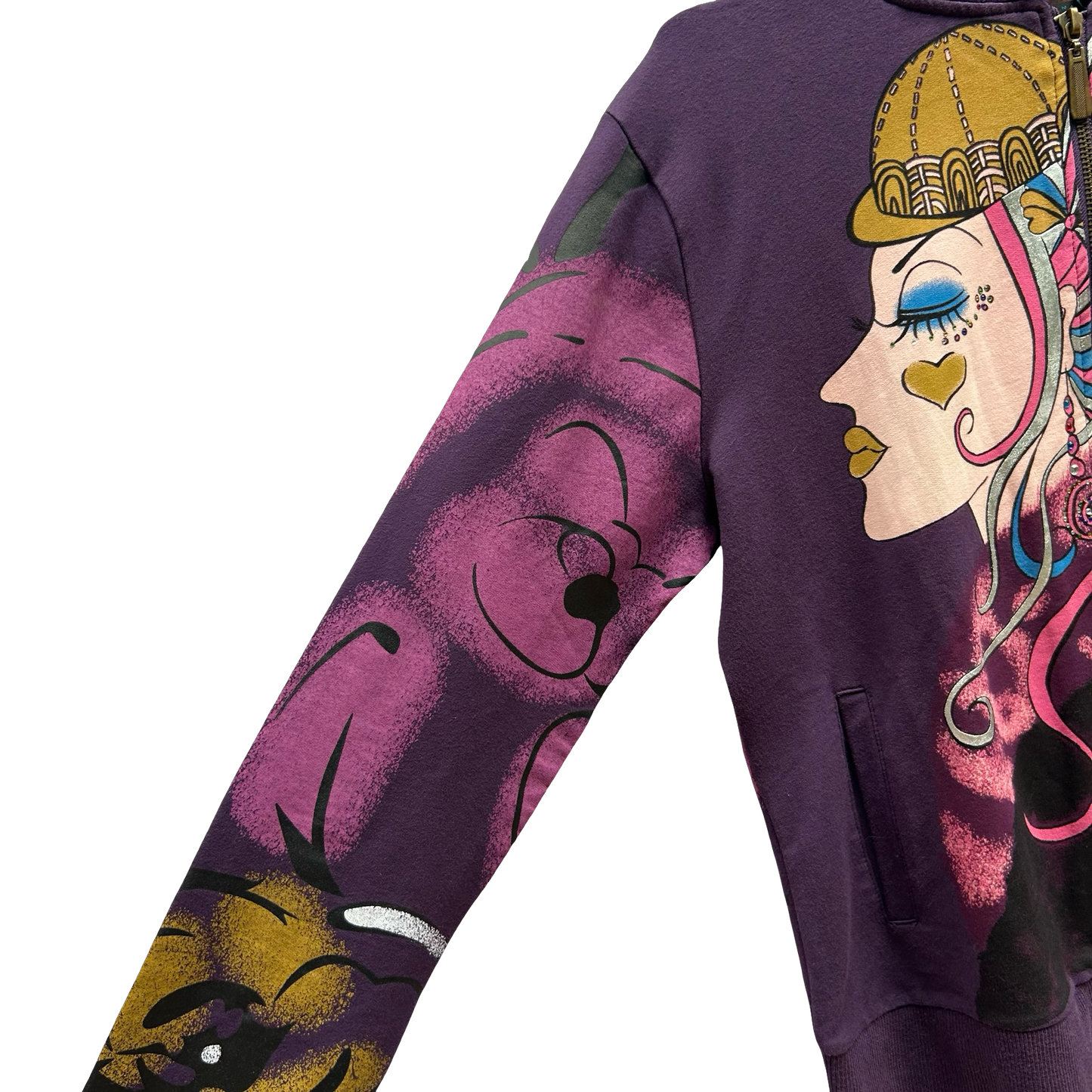 RARE Custo Barcelona Graphic Hoodie  ✮ Size 3