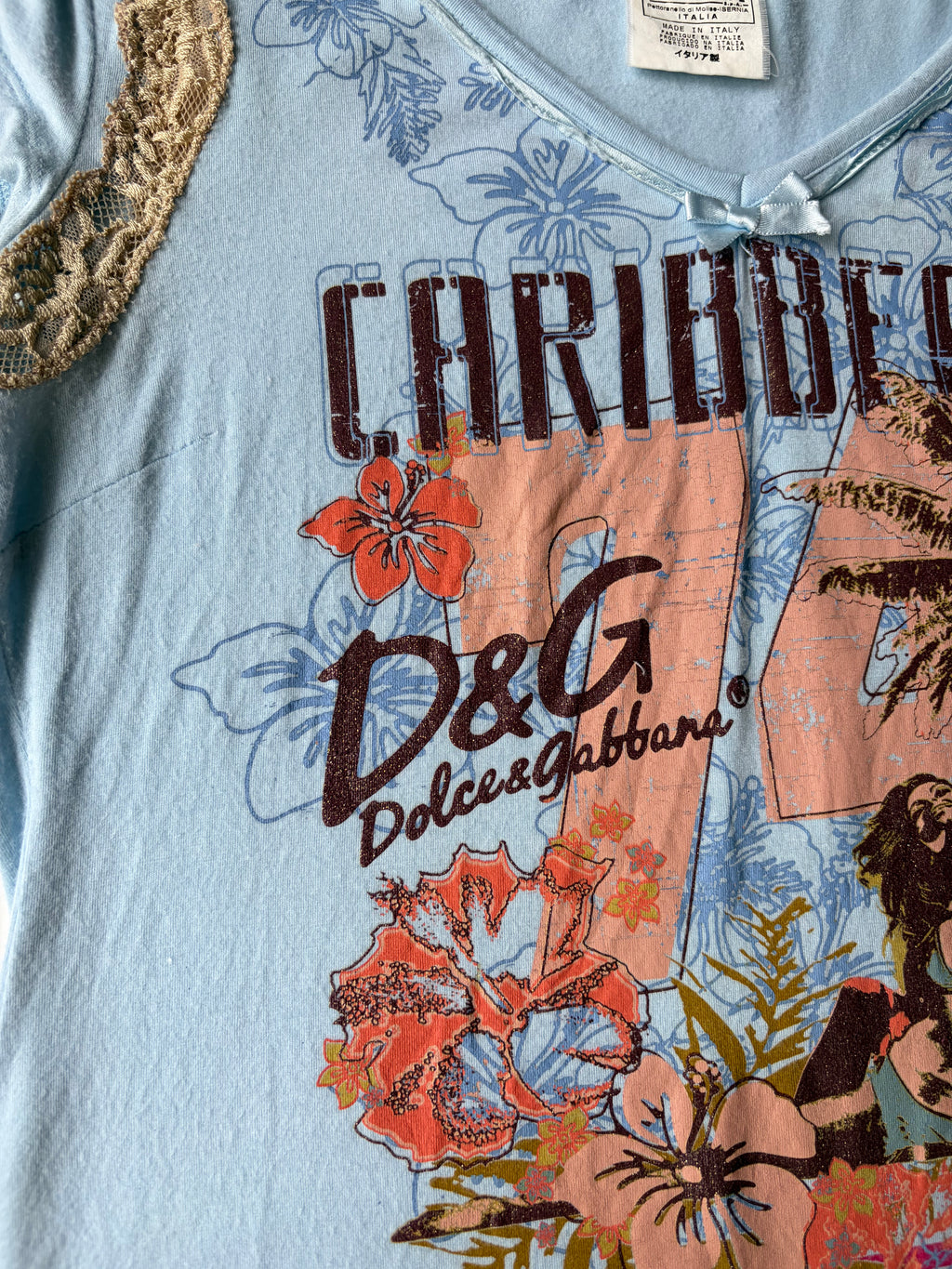 Dolce & Gabbana 'Caribbean' Tee ✮ Size M-L*