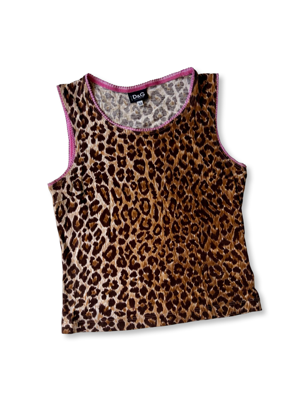 Dolce & Gabbana Leopard Print Tank ✮ XS
