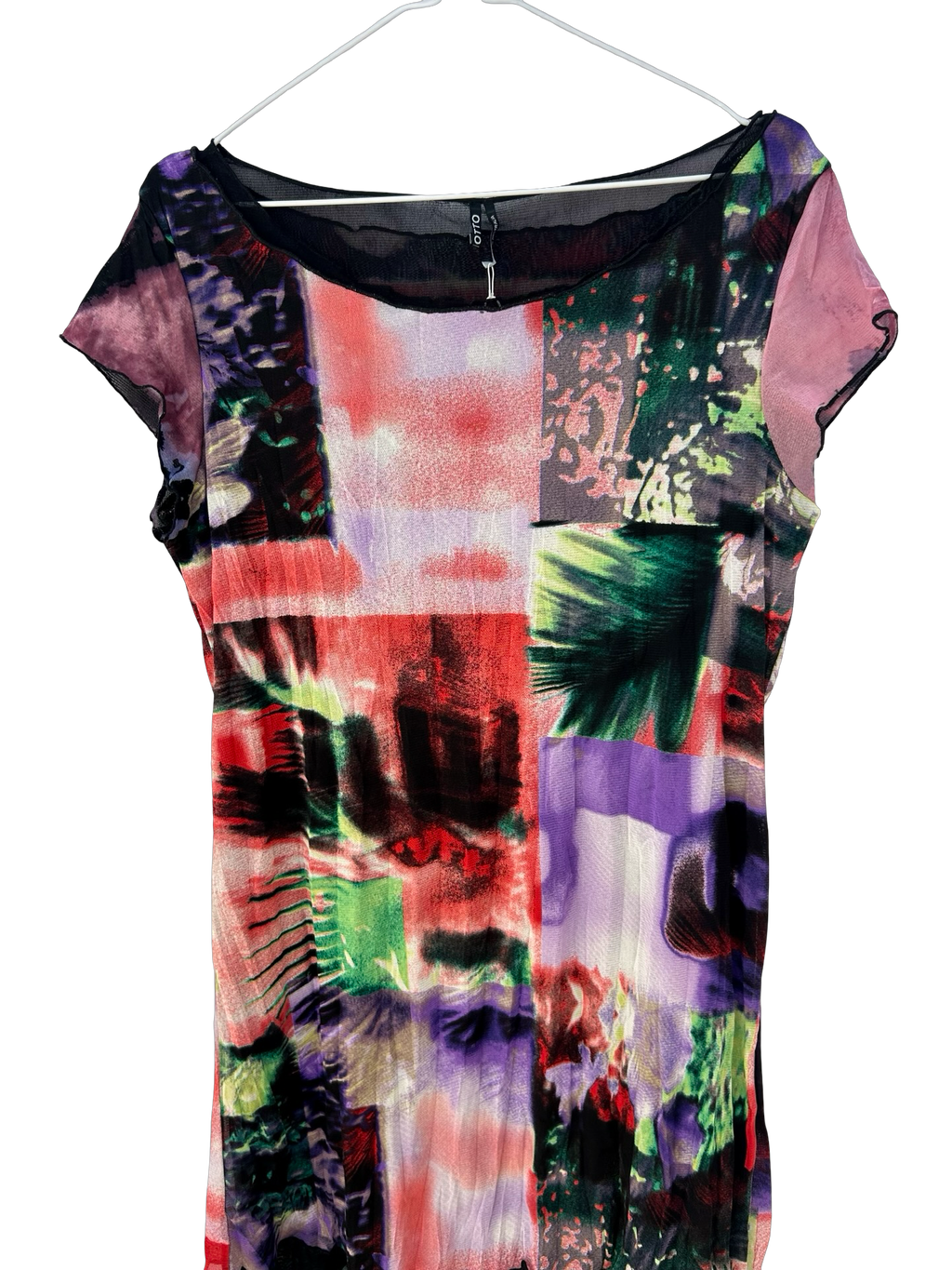 Graphic Mesh Dress ✮ Size 12/14