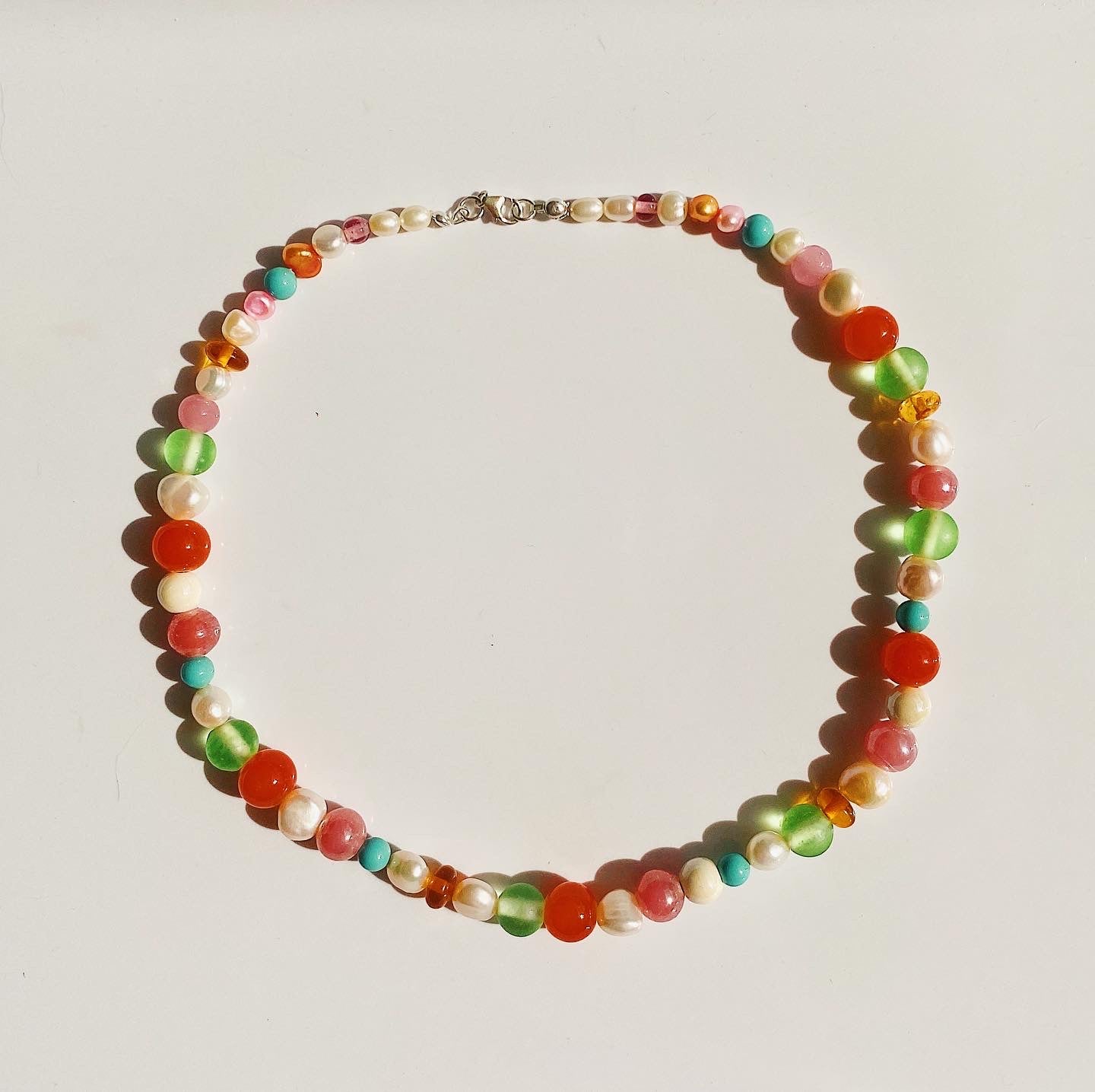 Upcycled Beaded Necklace Session #1 (2 July)