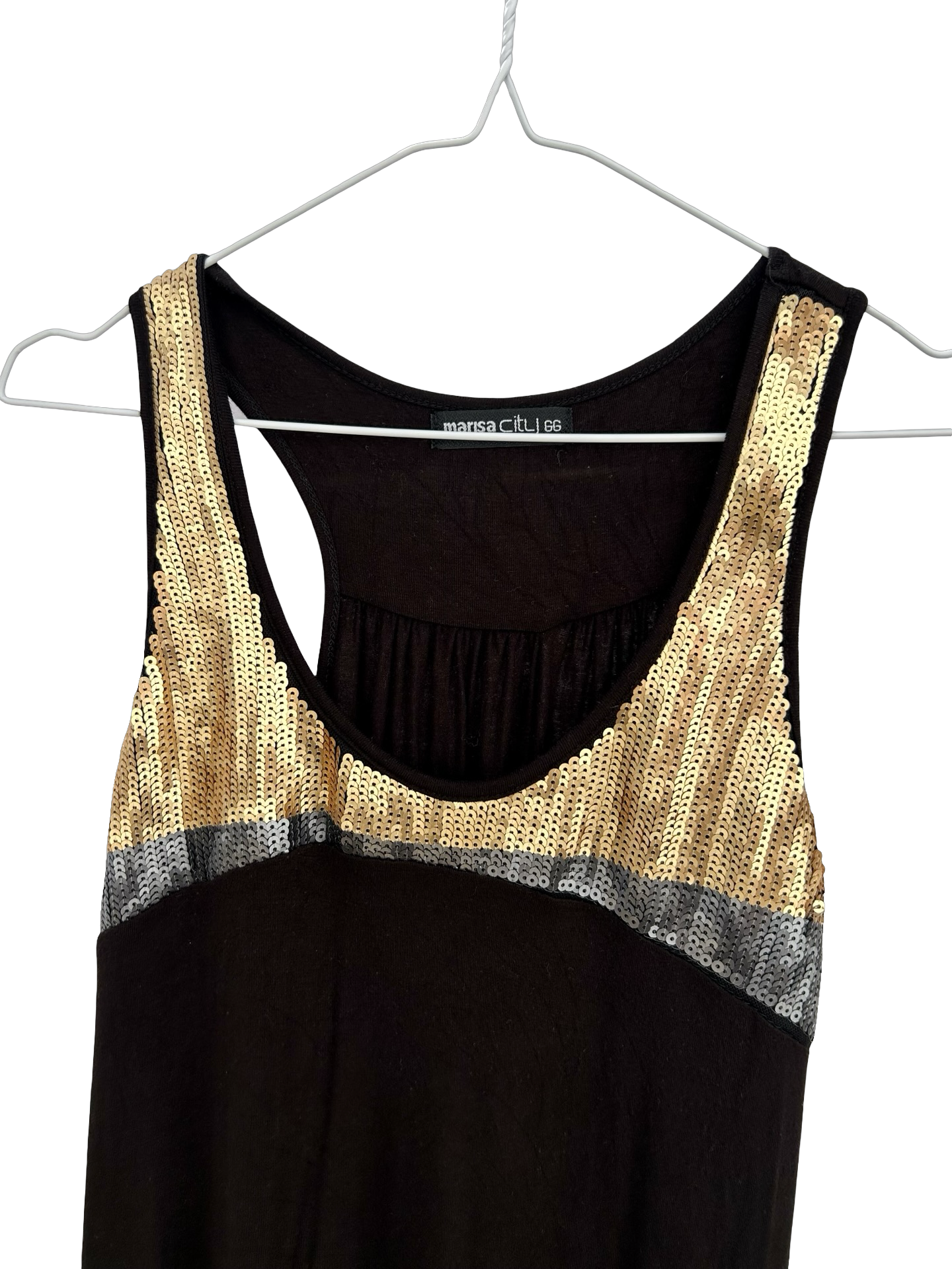 Y2K Sequin Tank Top ✮ Size M