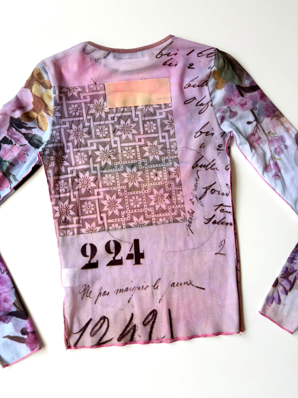 RARE Cop Copine 'Violette' Mesh Top ✮ Size S