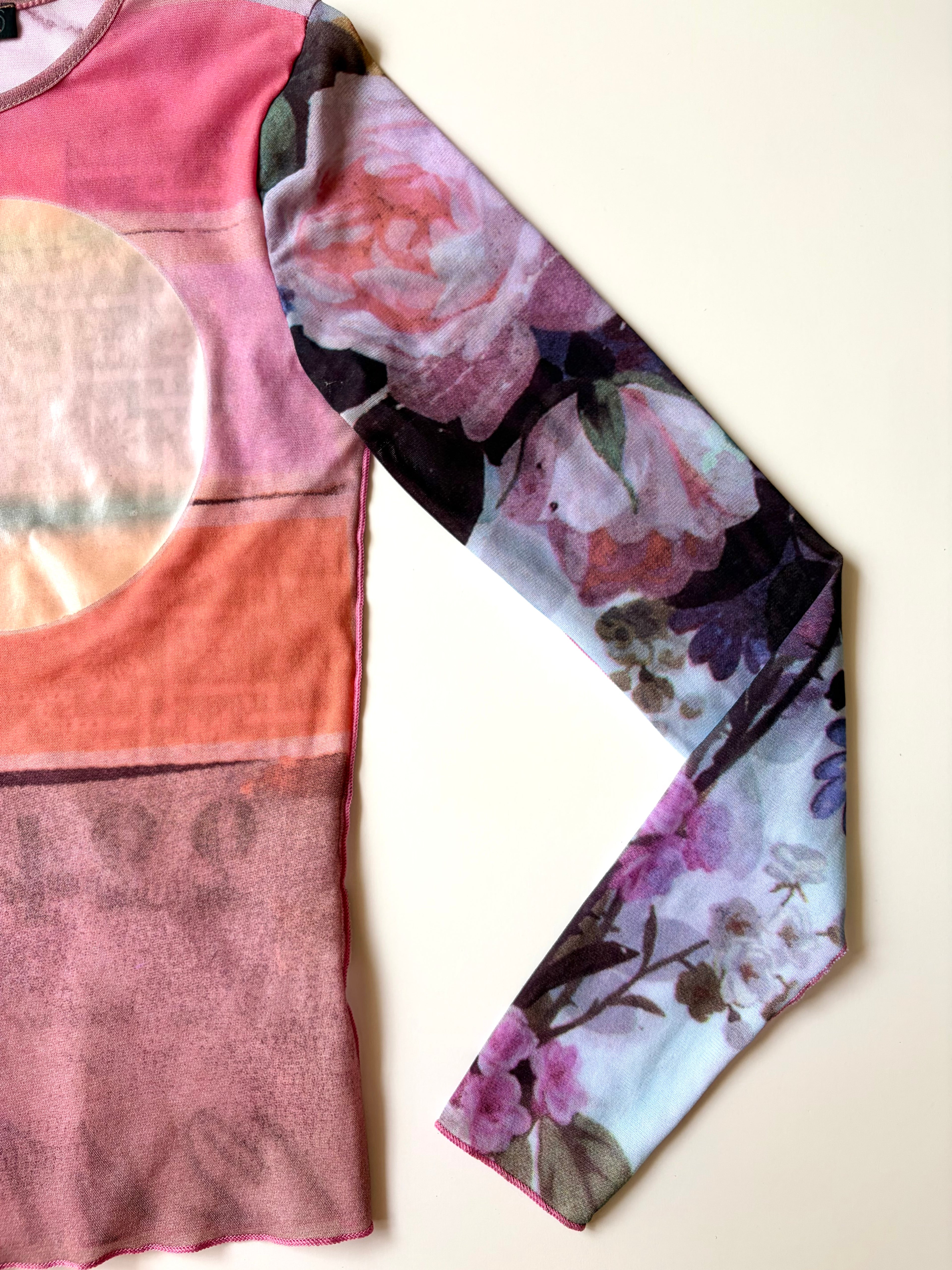 RARE Cop Copine 'Violette' Mesh Top ✮ Size S