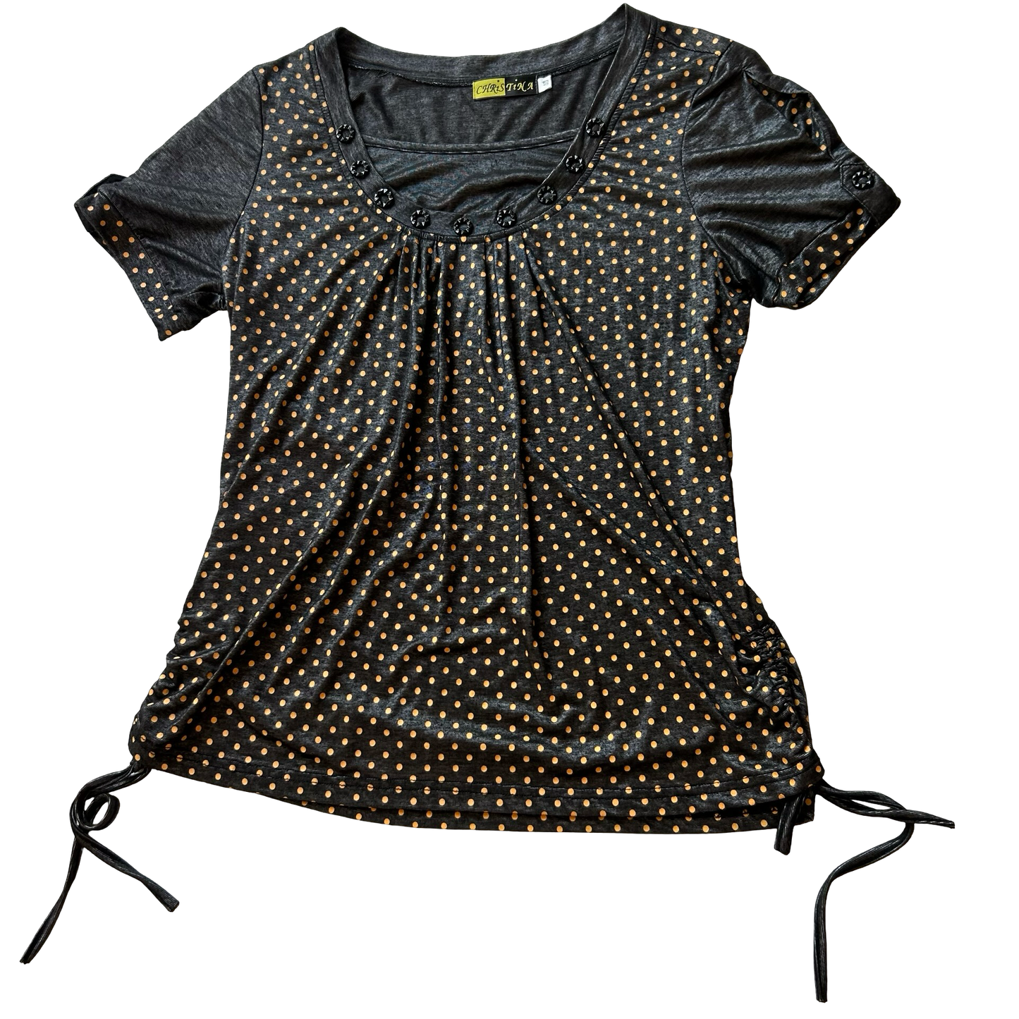 Polka dot top ✮ Size XL