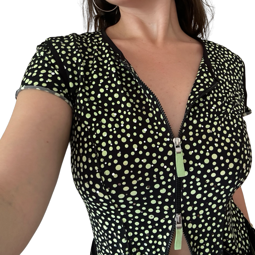 Joseph Ribkoff Double Zip Top ✮ Size 10