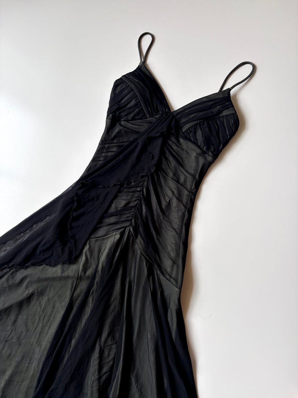 Pastel Green/ Black Mesh Dress ✮ Size S*