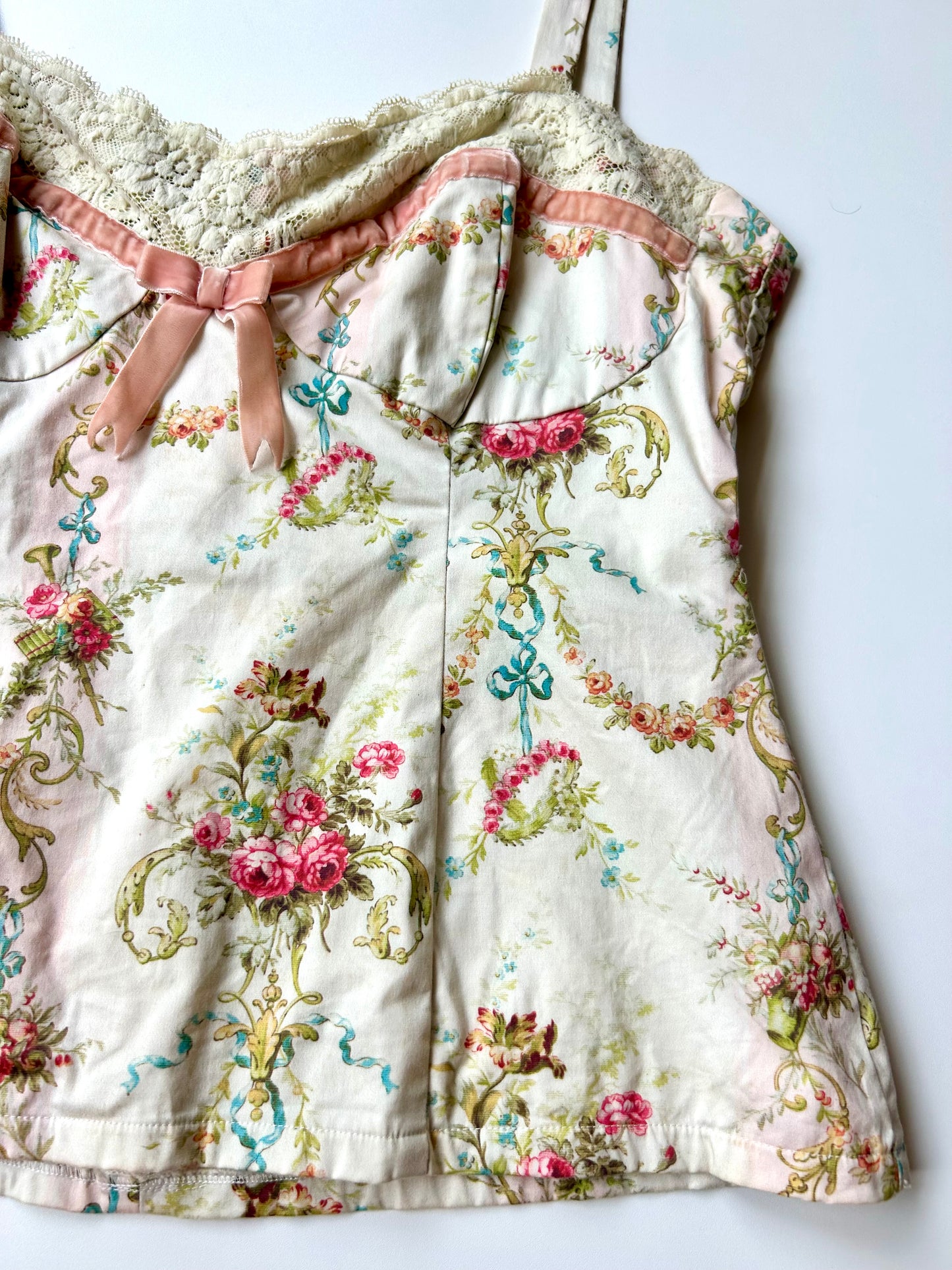 Kitten D'Amour Floral Bustier ✮ Size 14