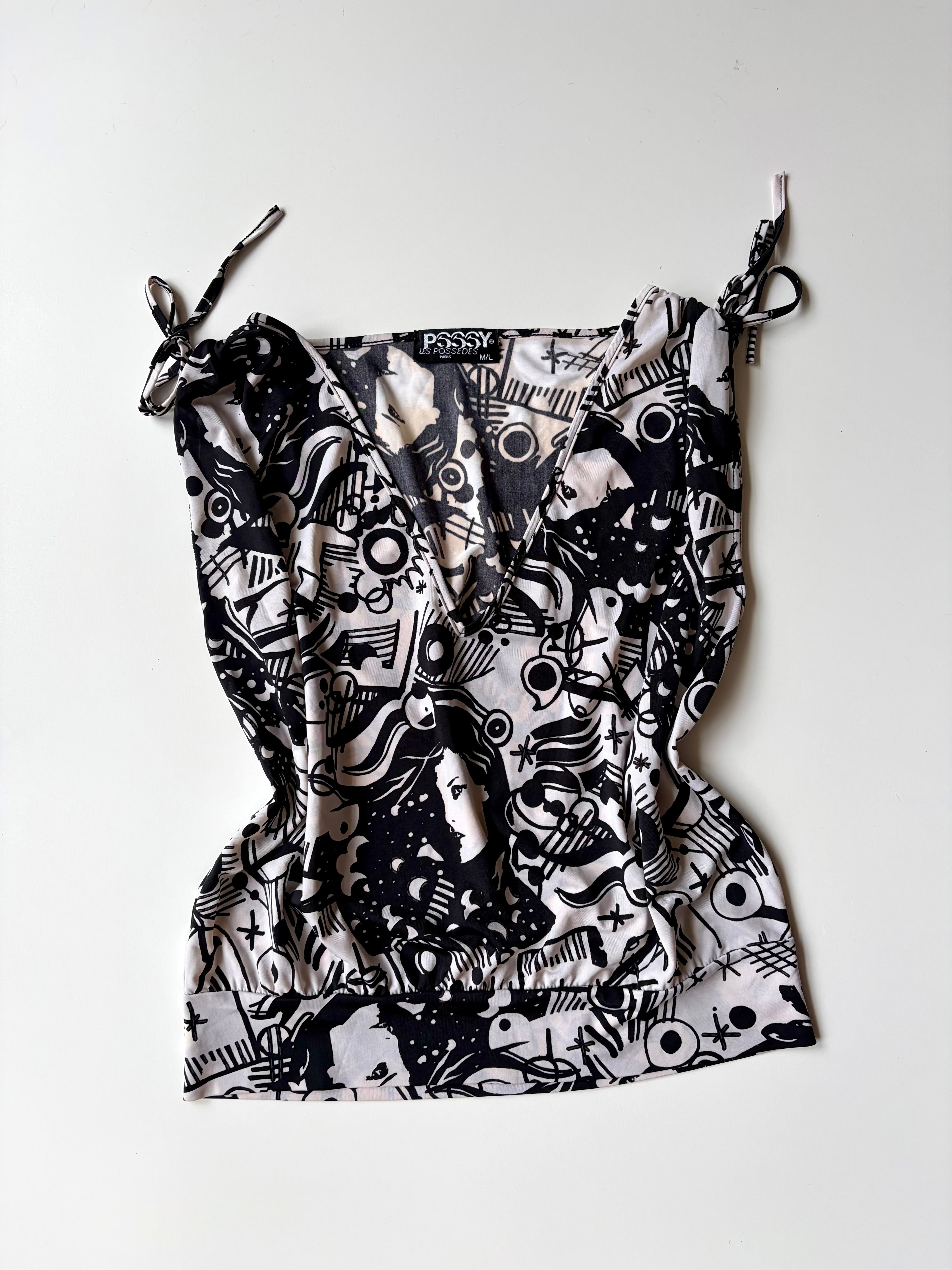 PSSSY Les Possedes Paris Top ✮ Size M/L