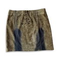 Faux-Suede Mini Skirt ✮ Size 10/12*