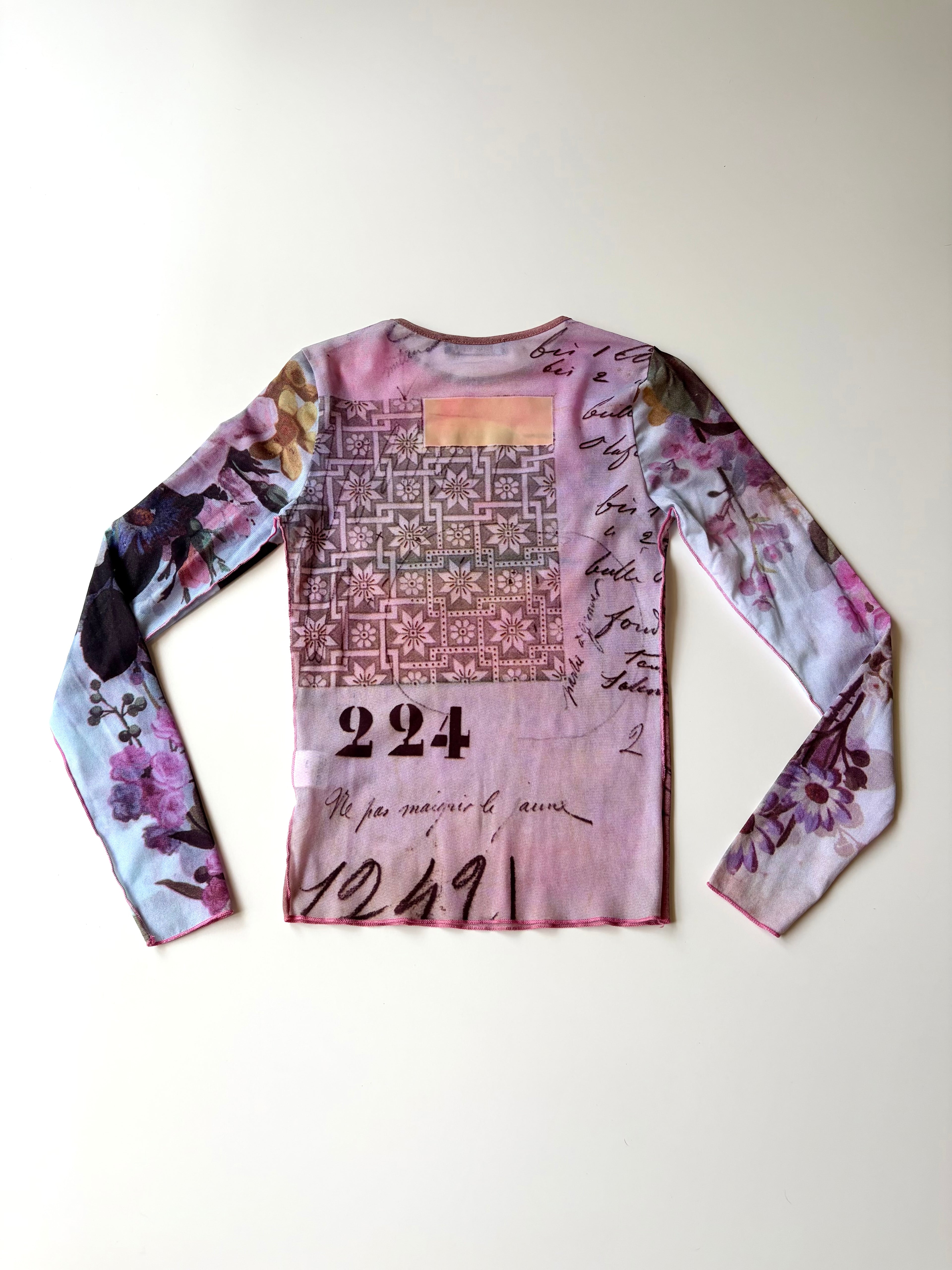 RARE Cop Copine 'Violette' Mesh Top ✮ Size S