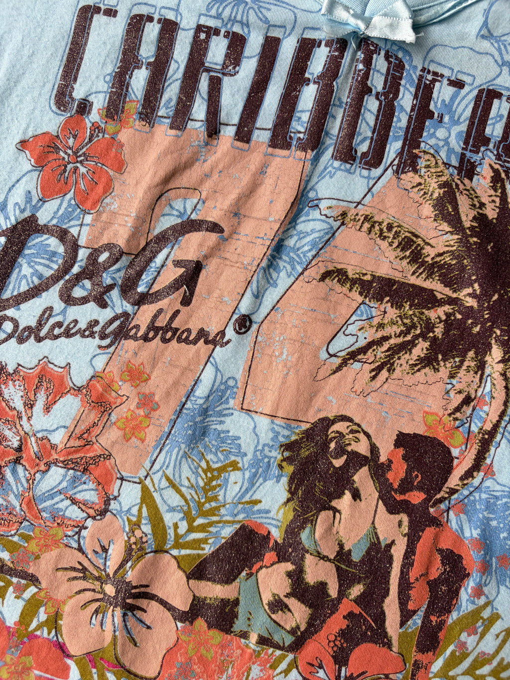 Dolce & Gabbana 'Caribbean' Tee ✮ Size M-L*