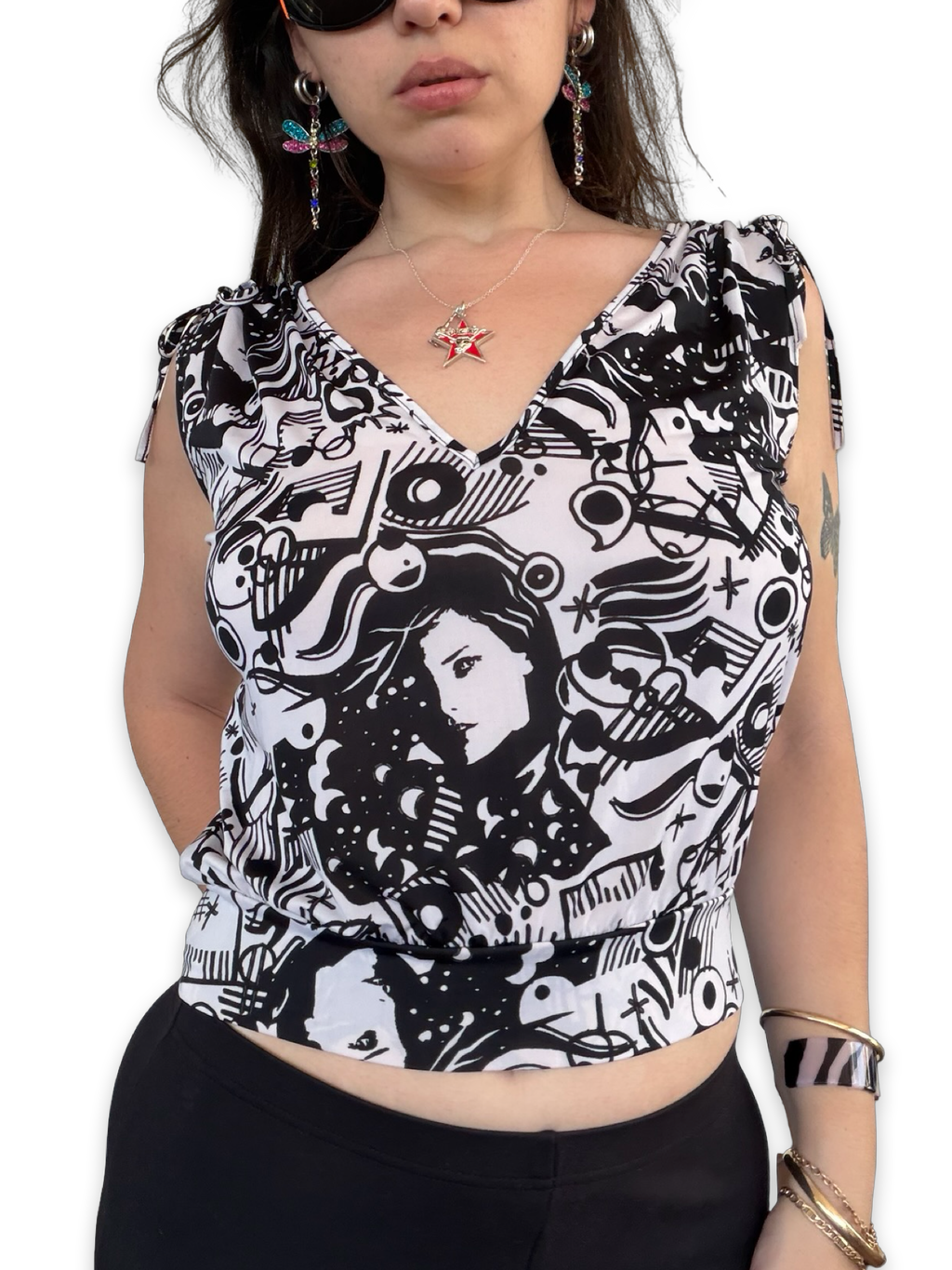 PSSSY Les Possedes Paris Top ✮ Size M/L