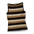 Vintage striped glitter top ✮ Size S