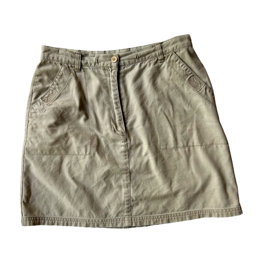 Colorado Tan Mini Skirt ✮ Size 12