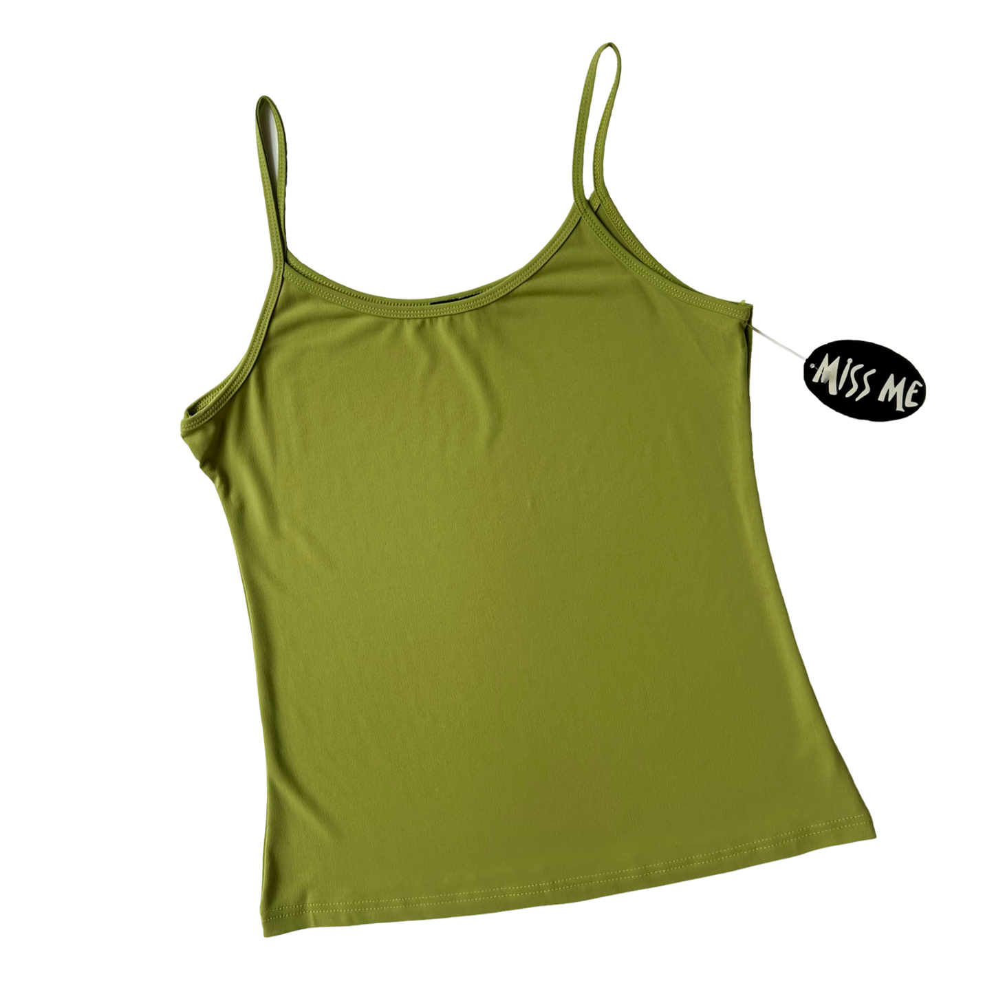 Deadstock Green 'Miss Me' Singlet ✮ Size XL