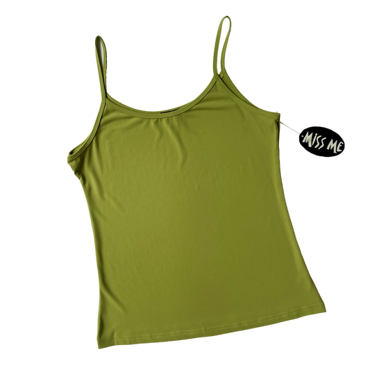 Deadstock Green 'Miss Me' Singlet ✮ Size XL