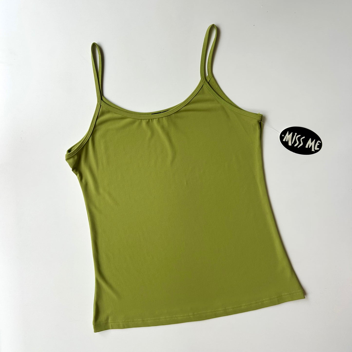 Deadstock Green 'Miss Me' Singlet ✮ Size XL