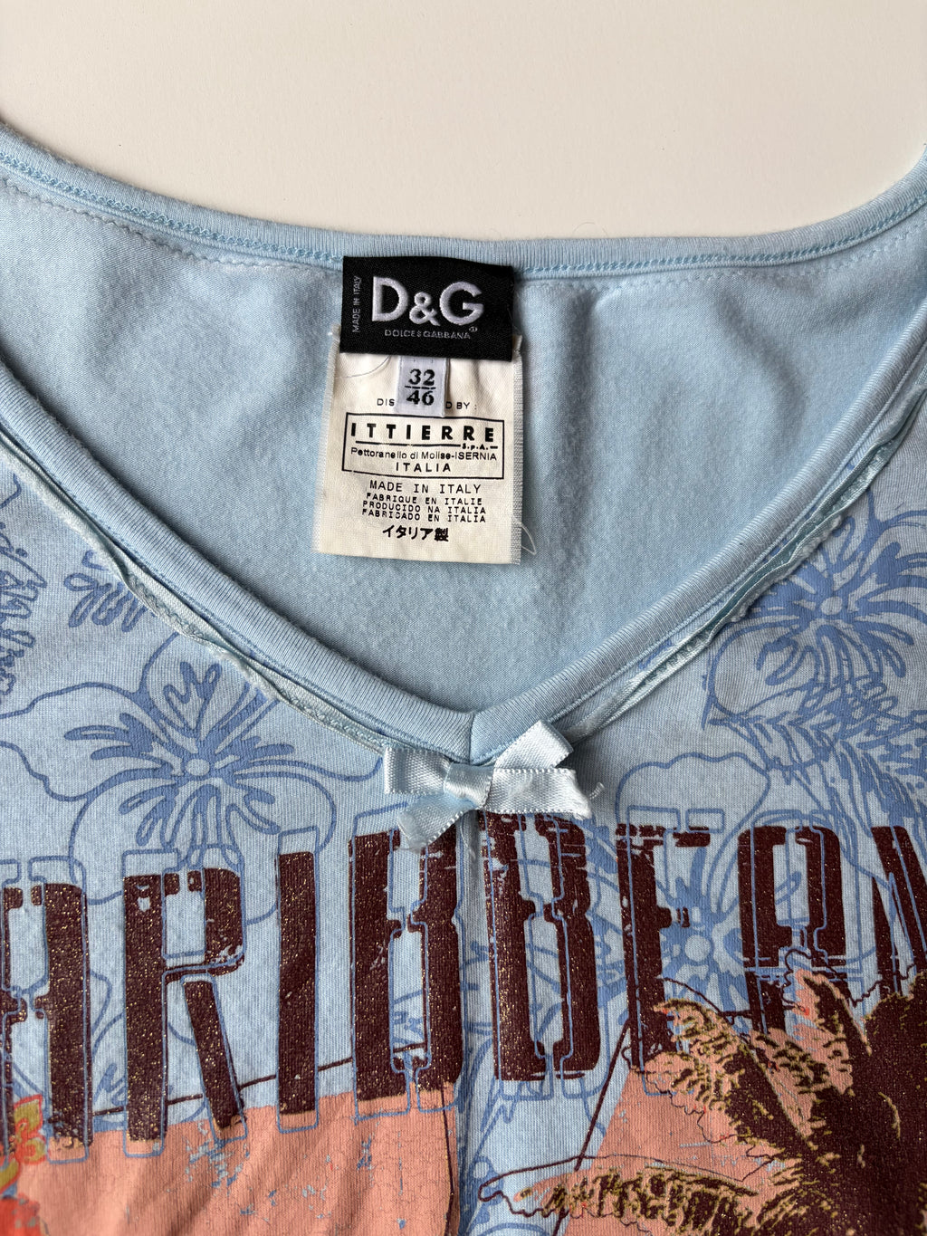 Dolce & Gabbana 'Caribbean' Tee ✮ Size M-L*