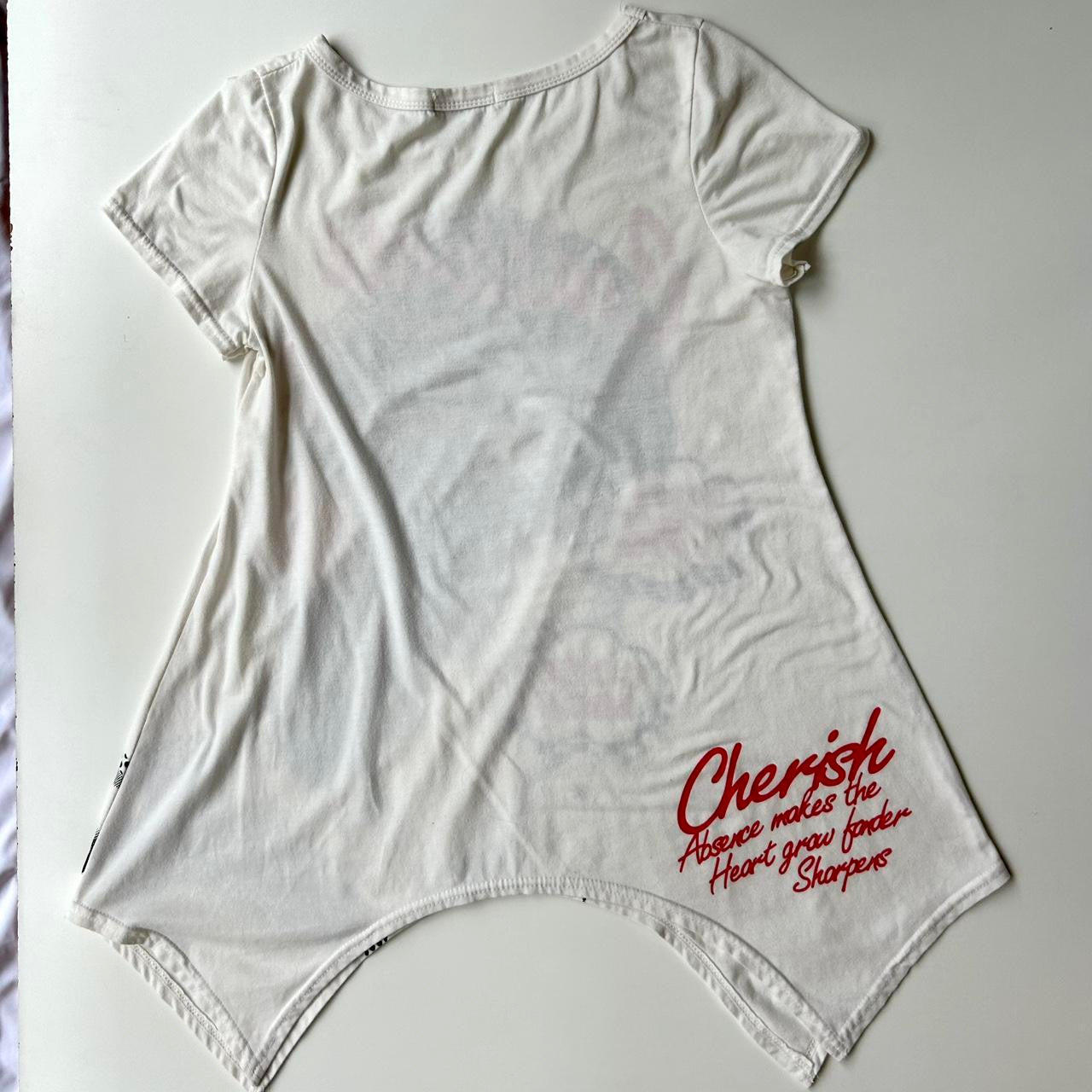 Pop Art Asymmetrical Tee ✮ Size M/L