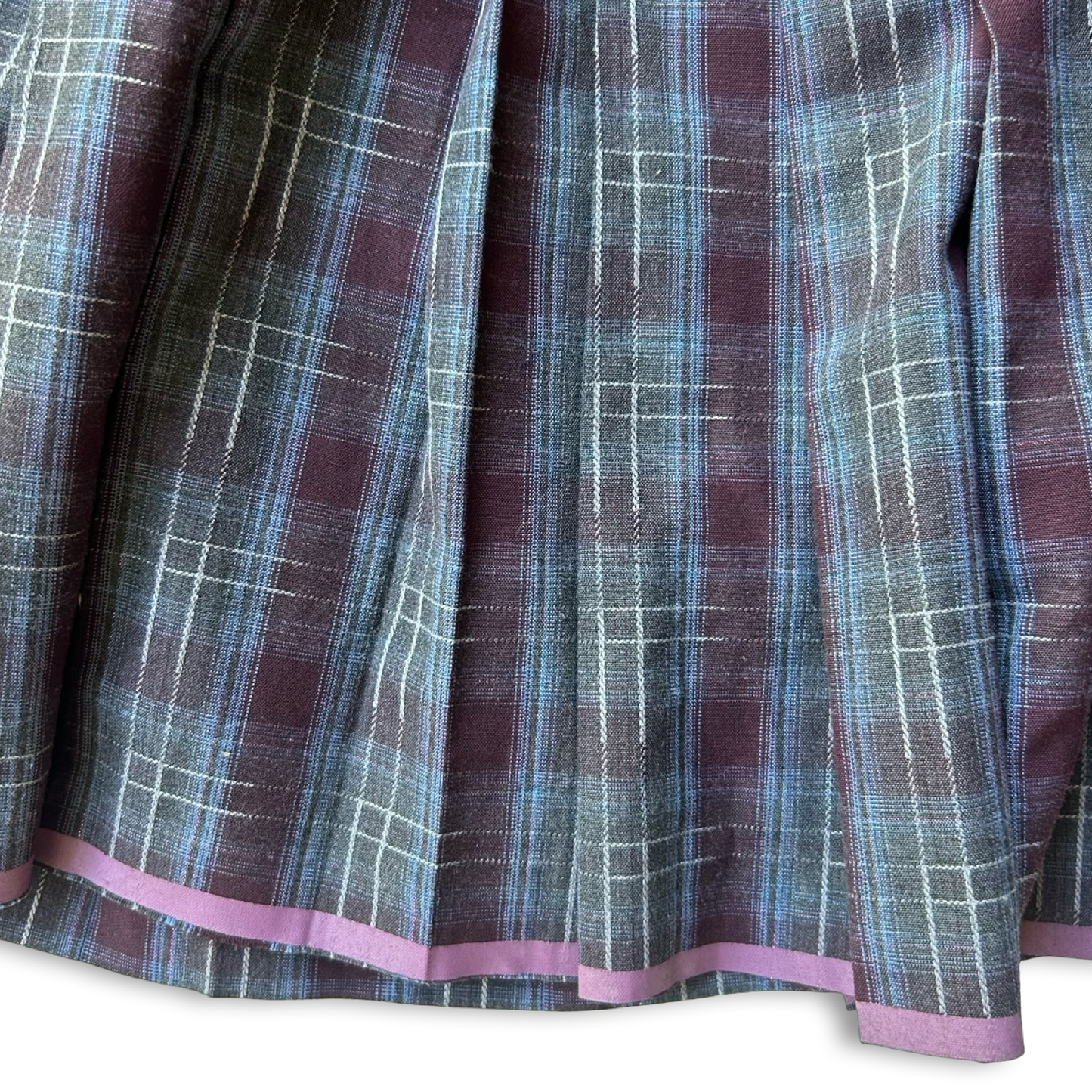 Cop Copine Plaid Pleated Skirt ✮ Size 10-12