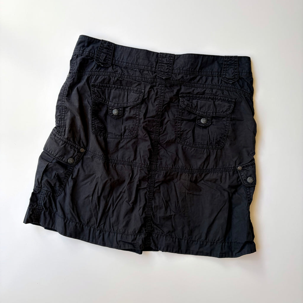 Y2K Esprit black cargo skirt ✮ Size 10