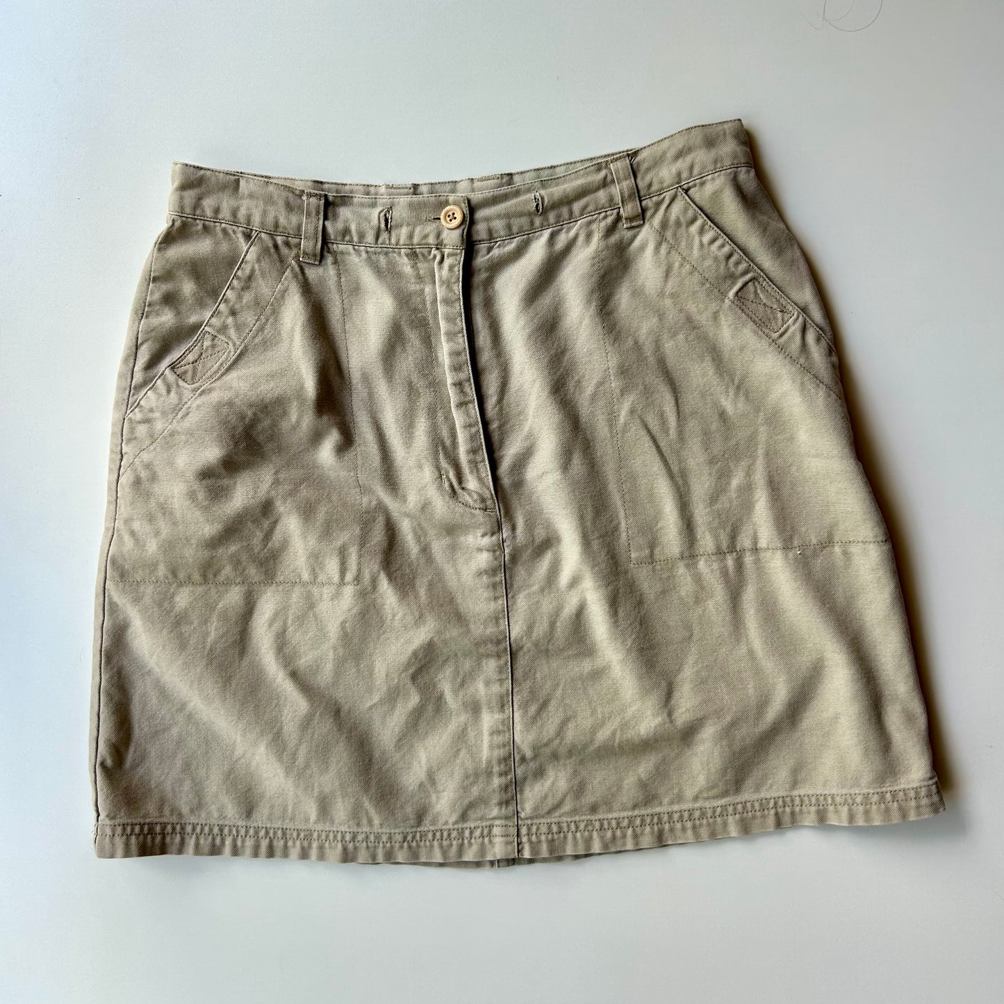 Colorado Tan Mini Skirt ✮ Size 12