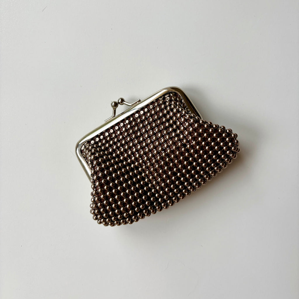 Mini purse with chain strap