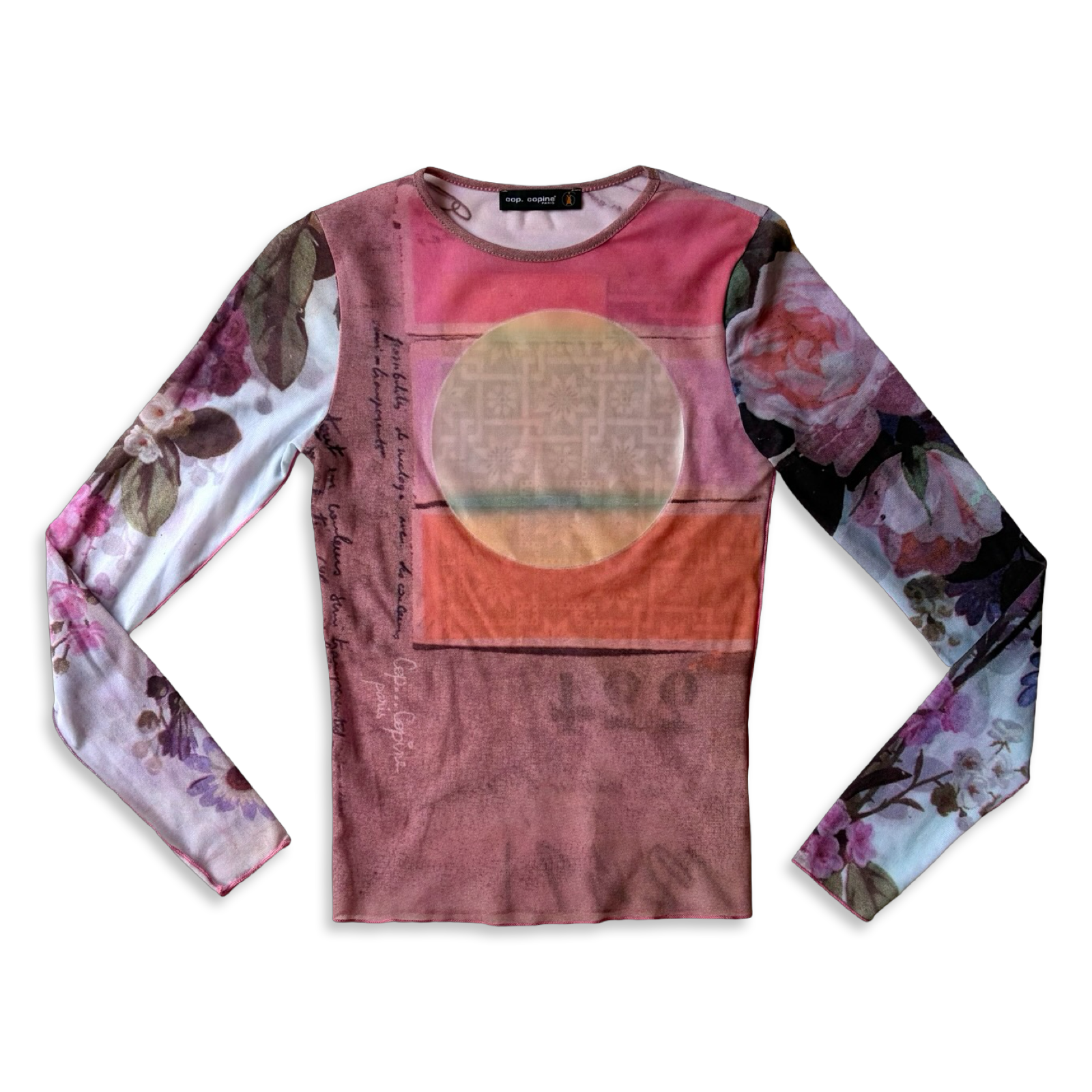 RARE Cop Copine 'Violette' Mesh Top ✮ Size S