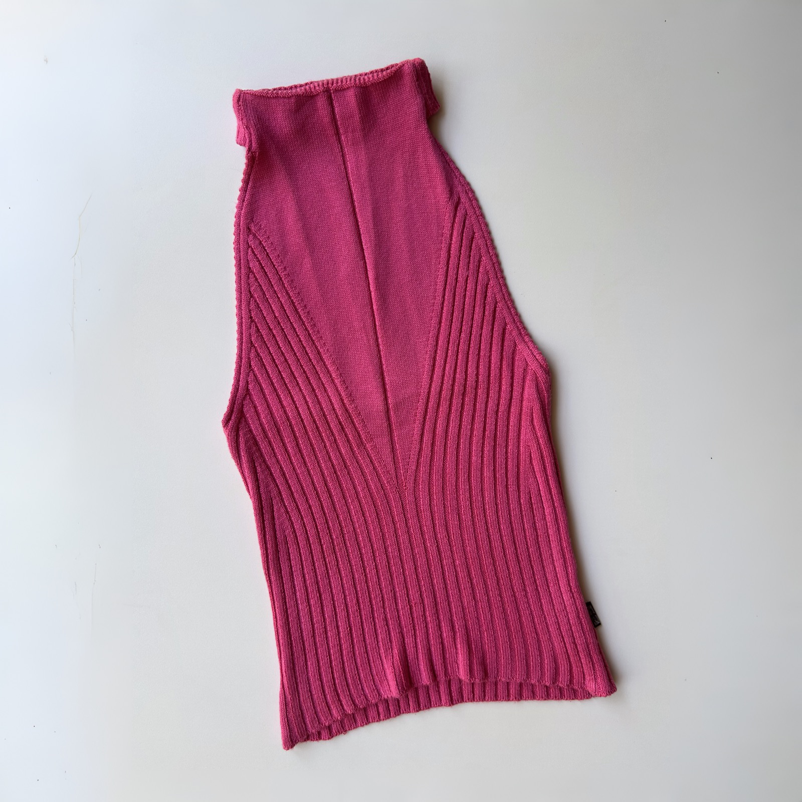 Pink Knit Halter Top ✮ Size M-XL