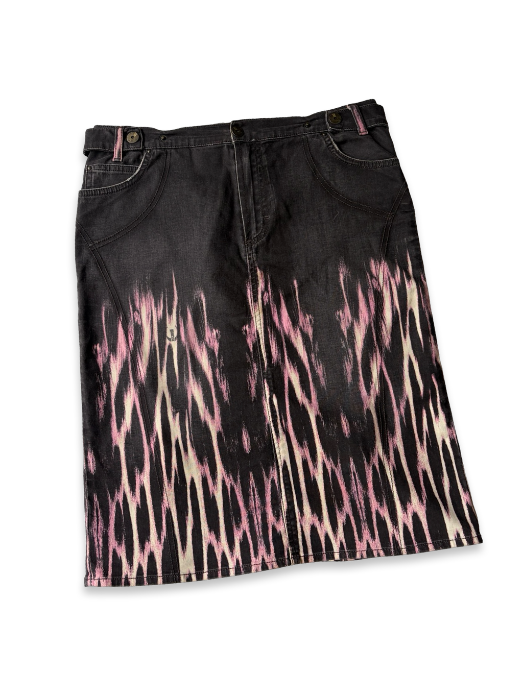Just Cavalli Denim Midi Skirt  ✮ Size L*